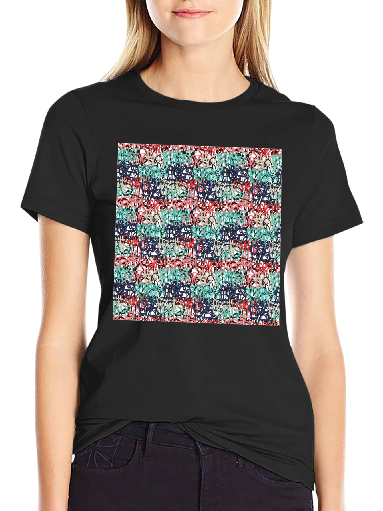 Abstract Art Mens T-Shirt - Vivid Graphic Tee