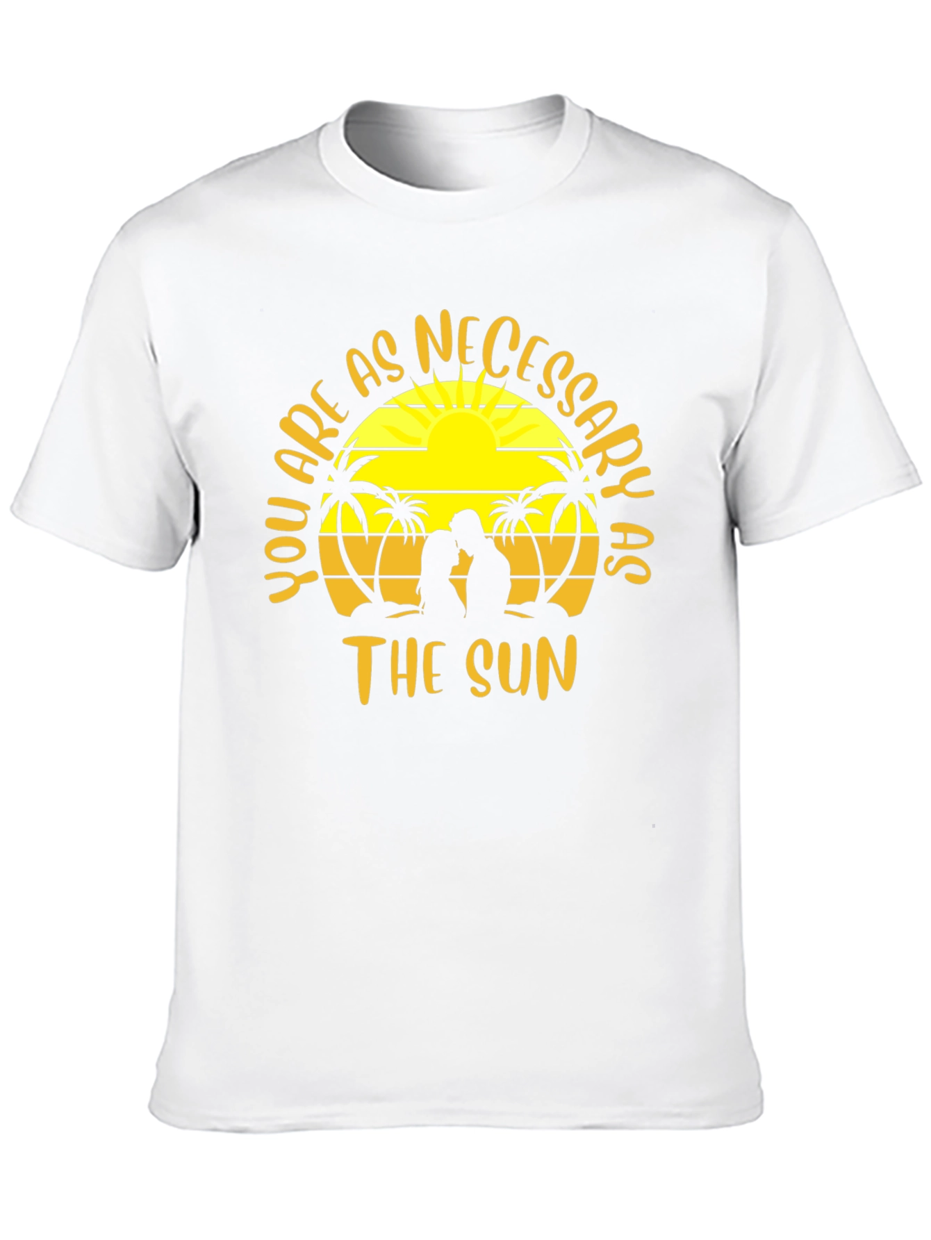Romantic Sunset Graphic Tee - You Are As Necessary