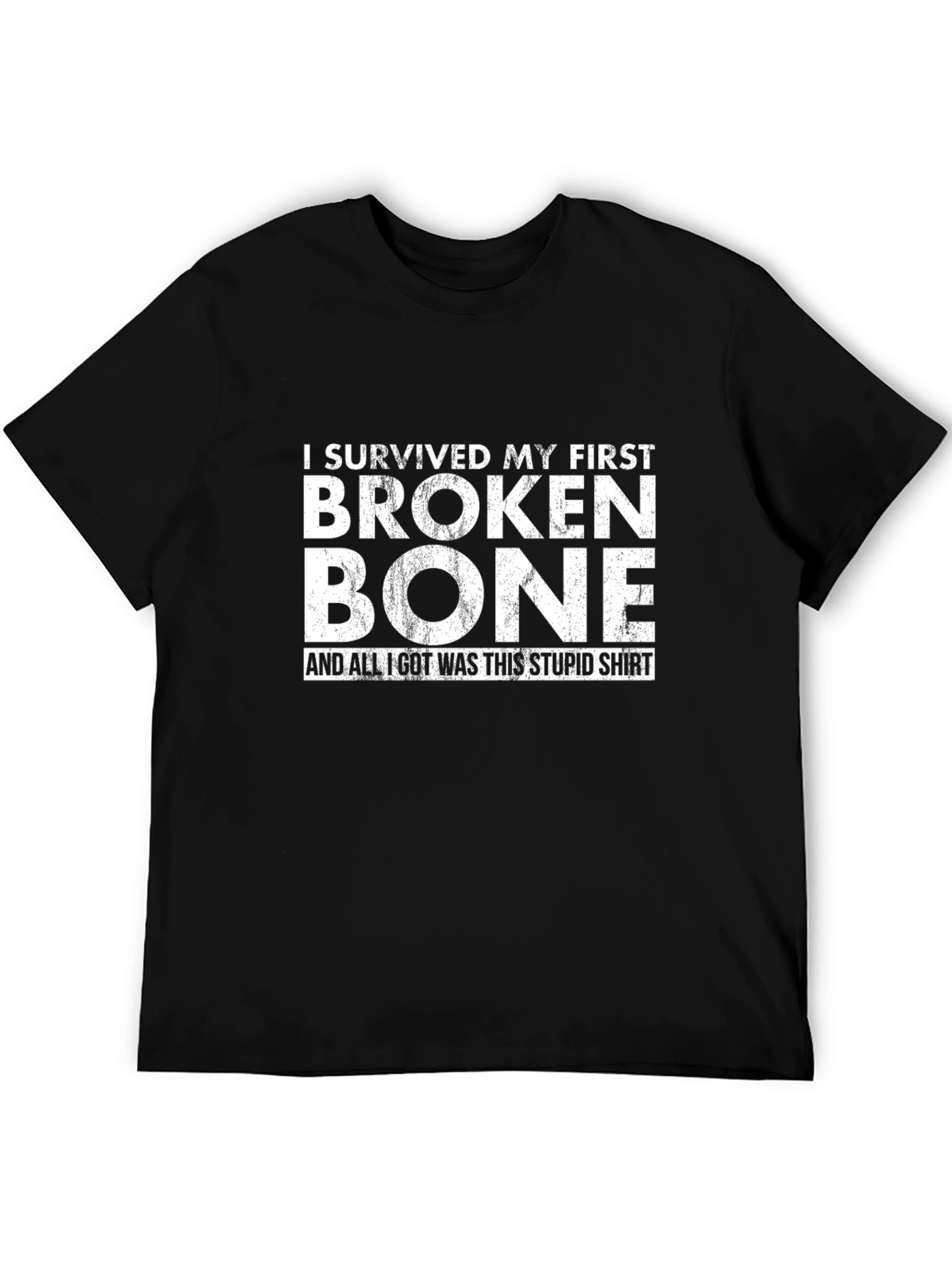 Broken Bone Survivor Graphic T-Shirt