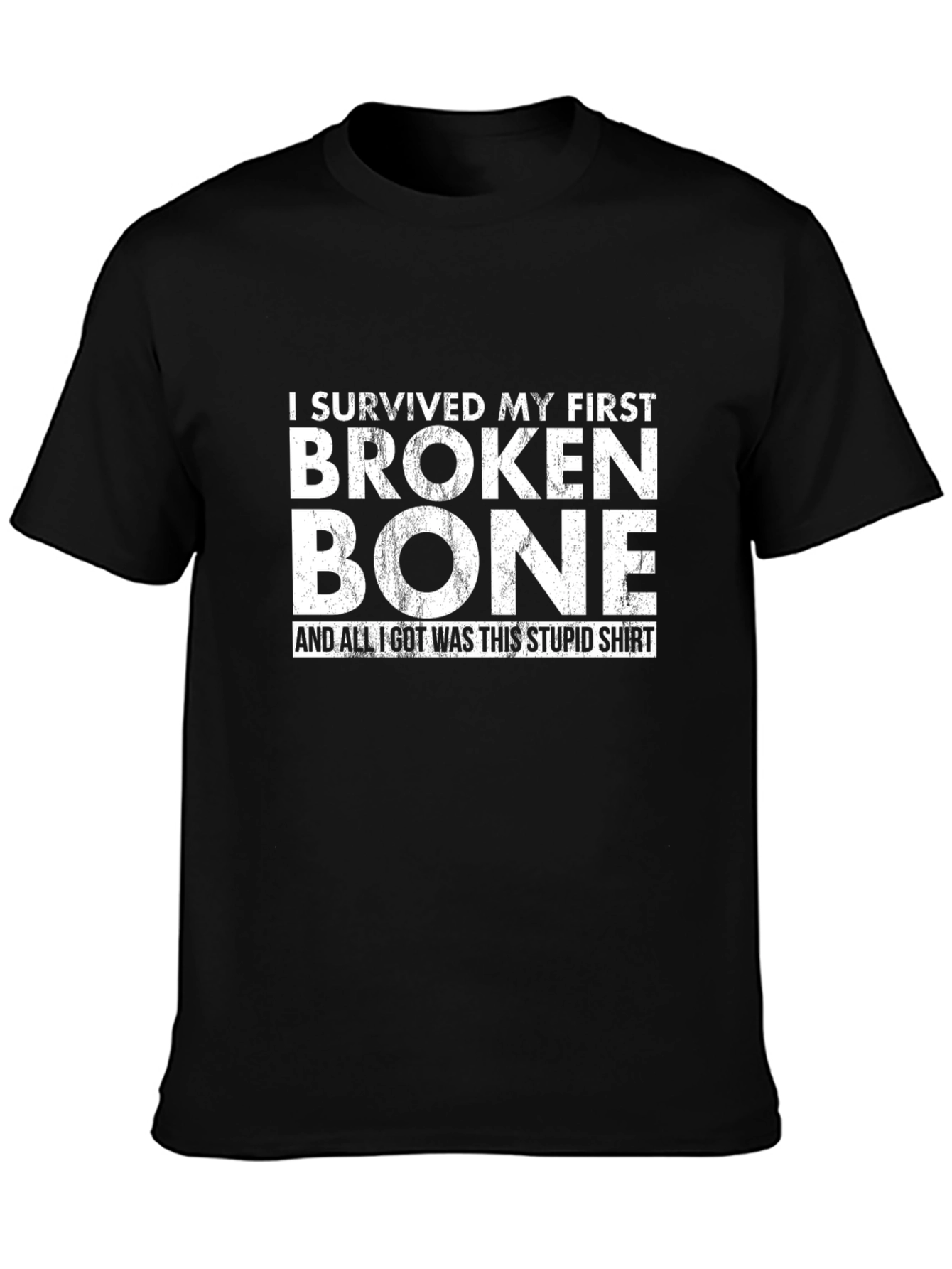 Broken Bone Survivor Graphic T-Shirt