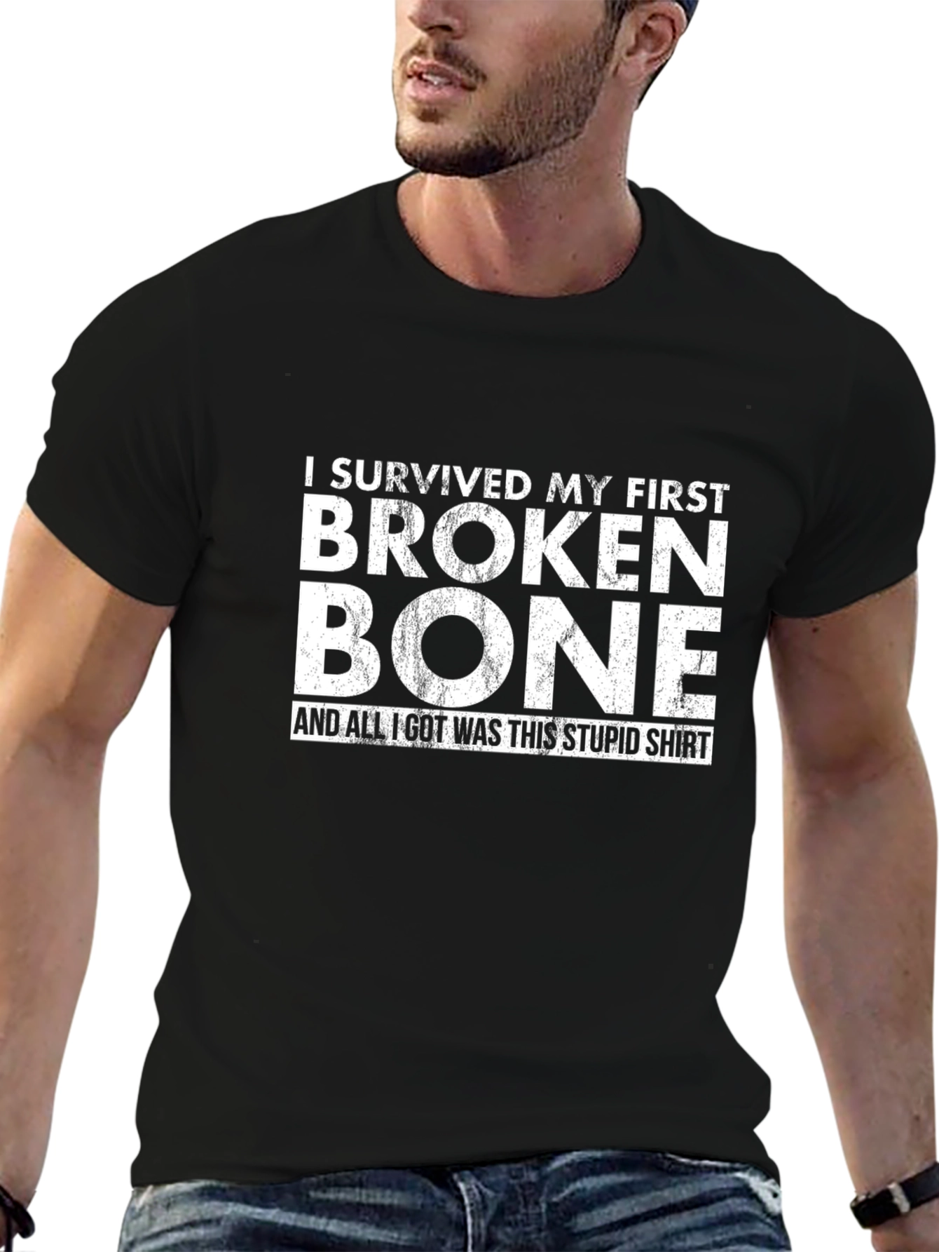 Broken Bone Survivor Graphic T-Shirt