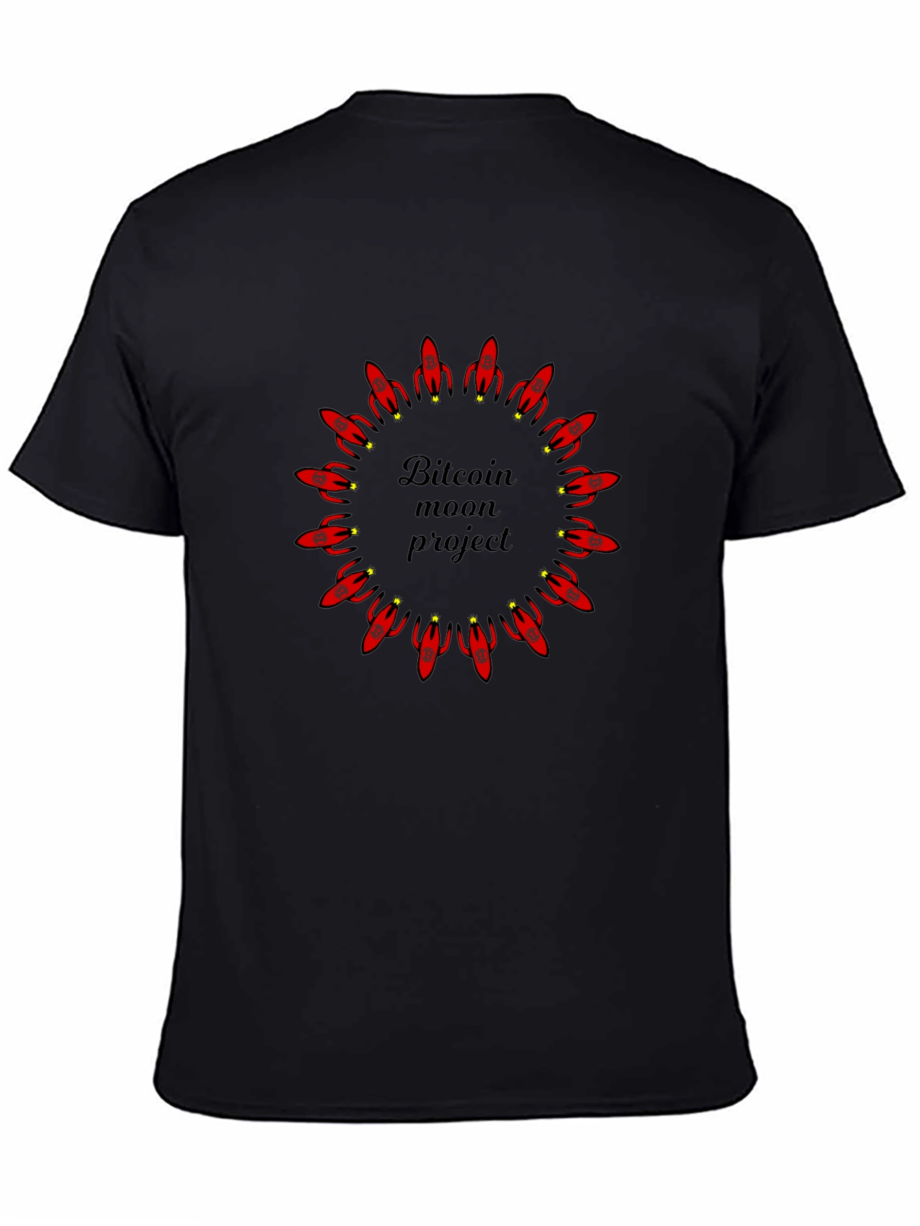 Bitcoin Moon Project Graphic T-Shirt