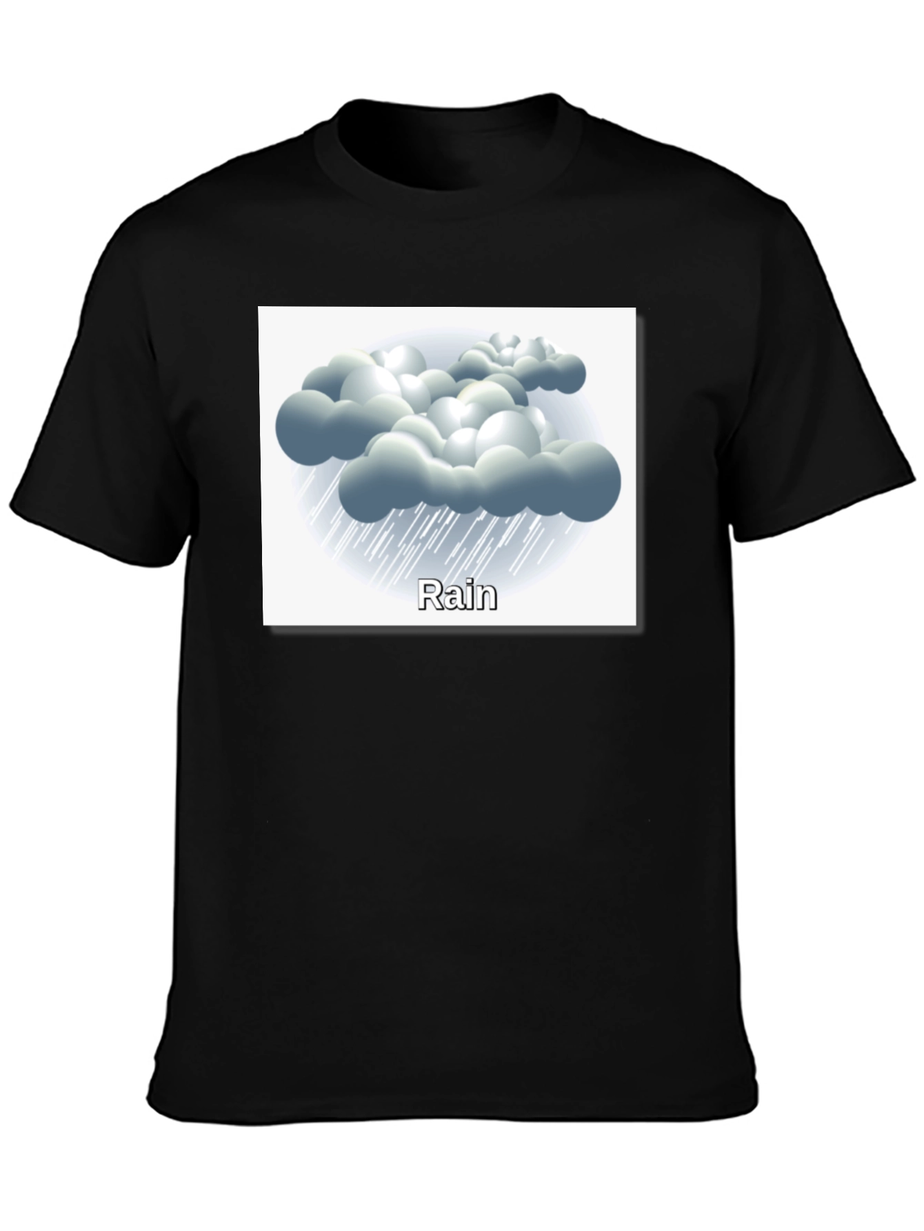 Rainy Day T-Shirt - Weather Graphic Tee