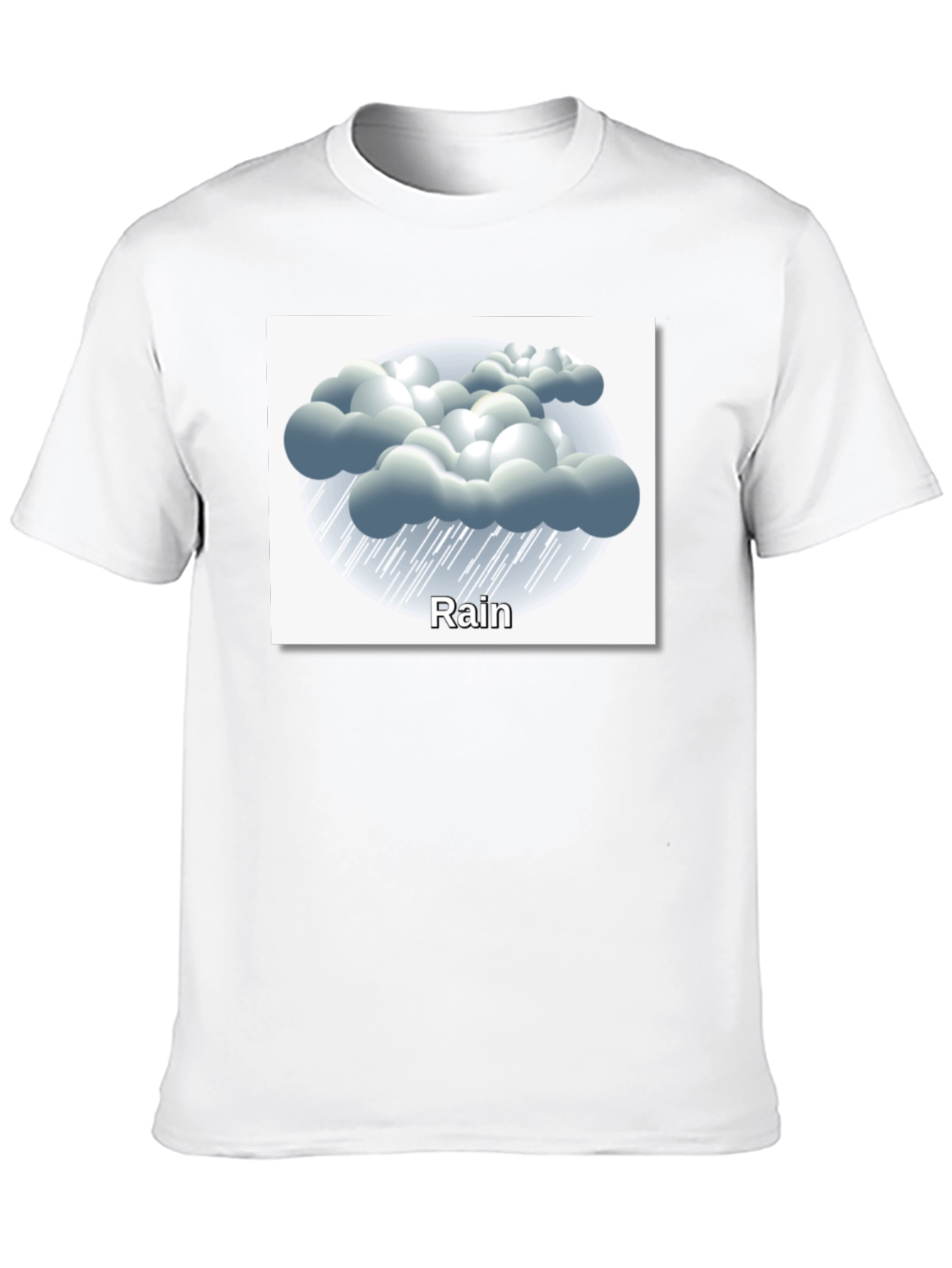 Rainy Day T-Shirt - Weather Graphic Tee