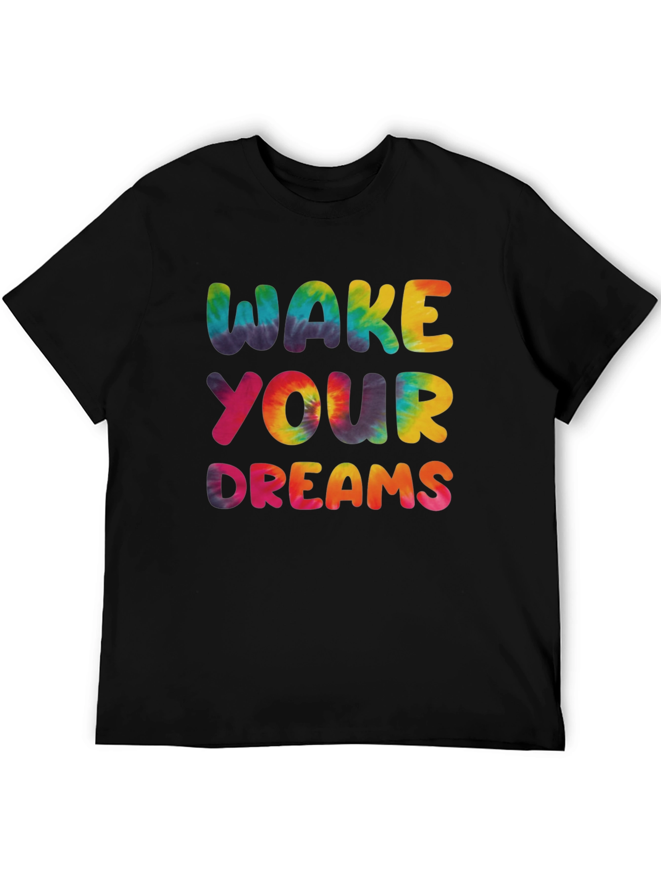 Wake Your Dreams Tie-Dye Graphic Tee