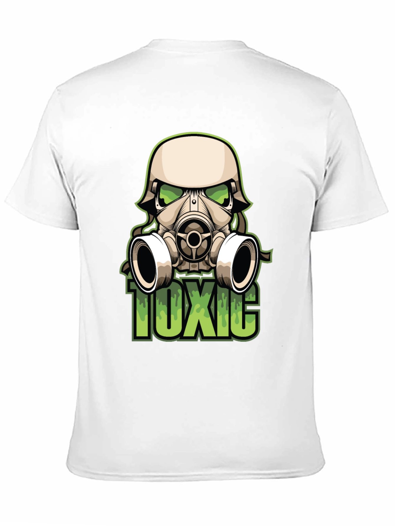 Toxic Gas Mask Graphic Tee