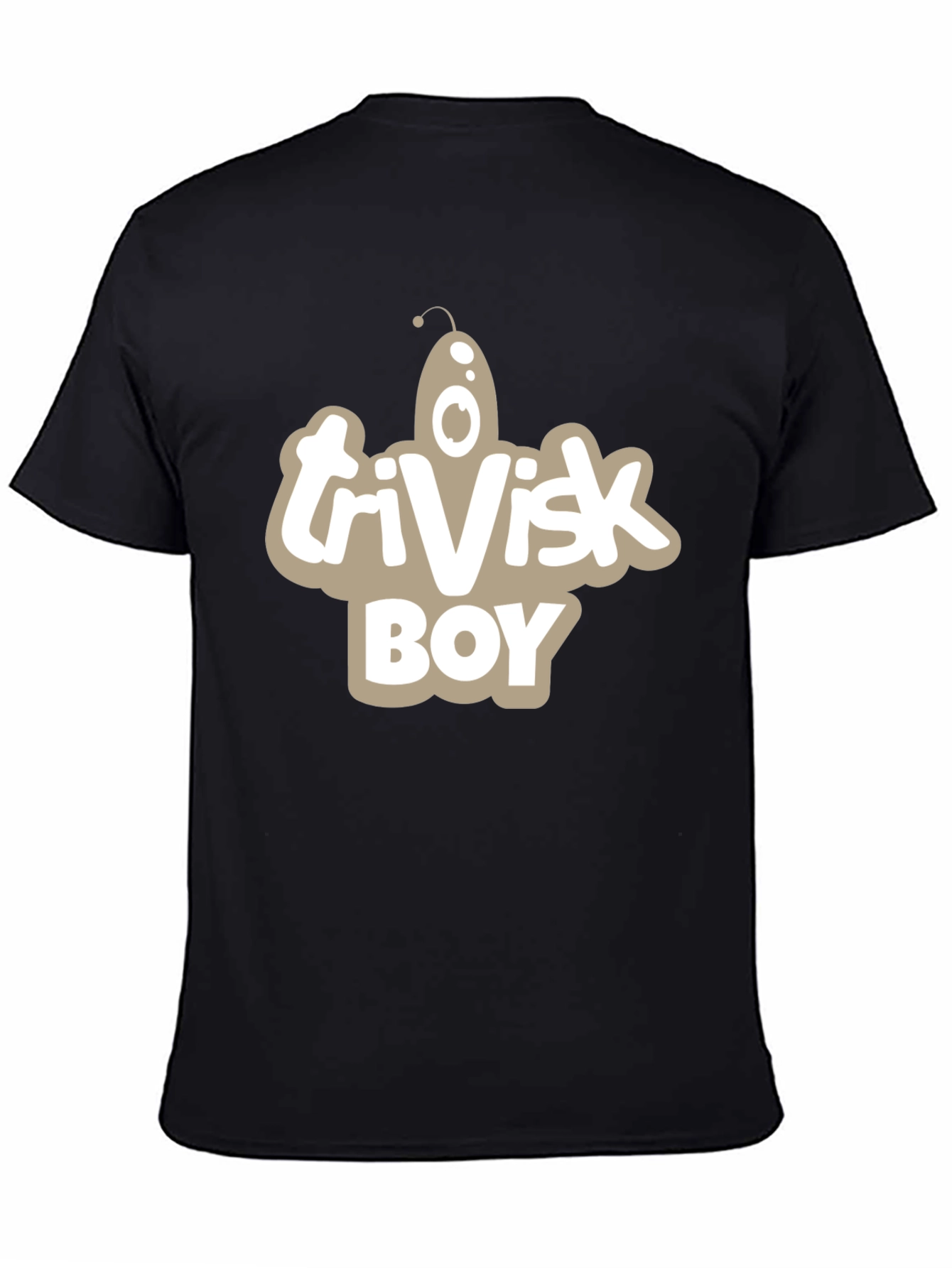 Trivisk Boy Graphic Tee - Funny Alien T-Shirt