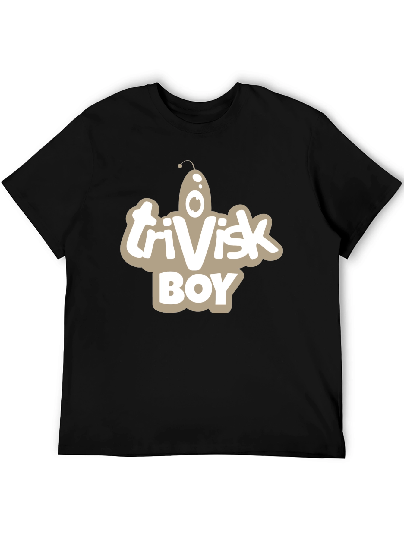 Trivisk Boy Graphic Tee - Funny Alien T-Shirt