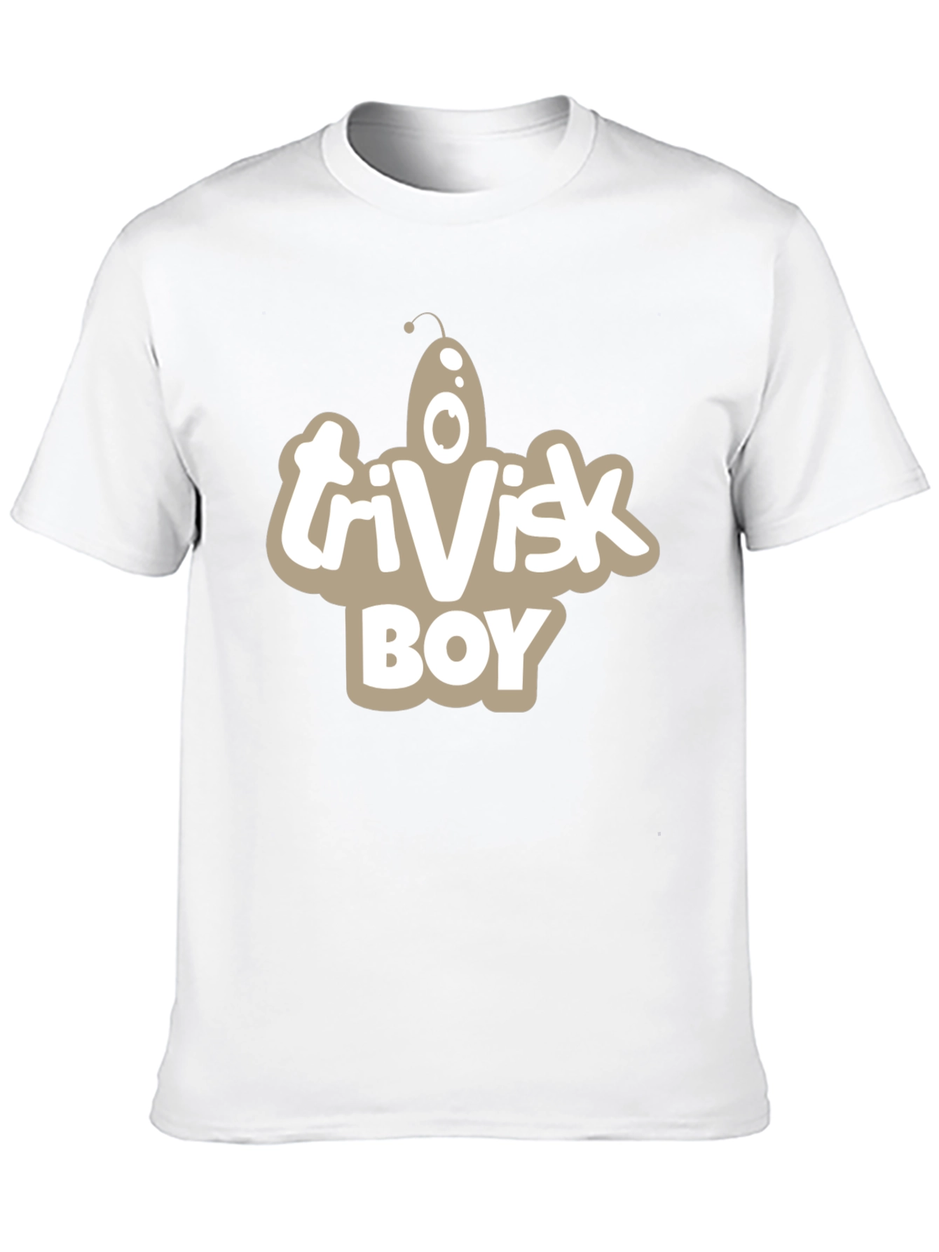 Trivisk Boy Graphic Tee - Funny Alien T-Shirt