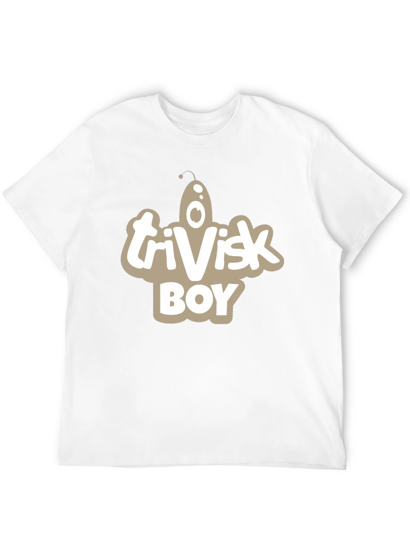 Trivisk Boy Graphic Tee - Funny Alien T-Shirt