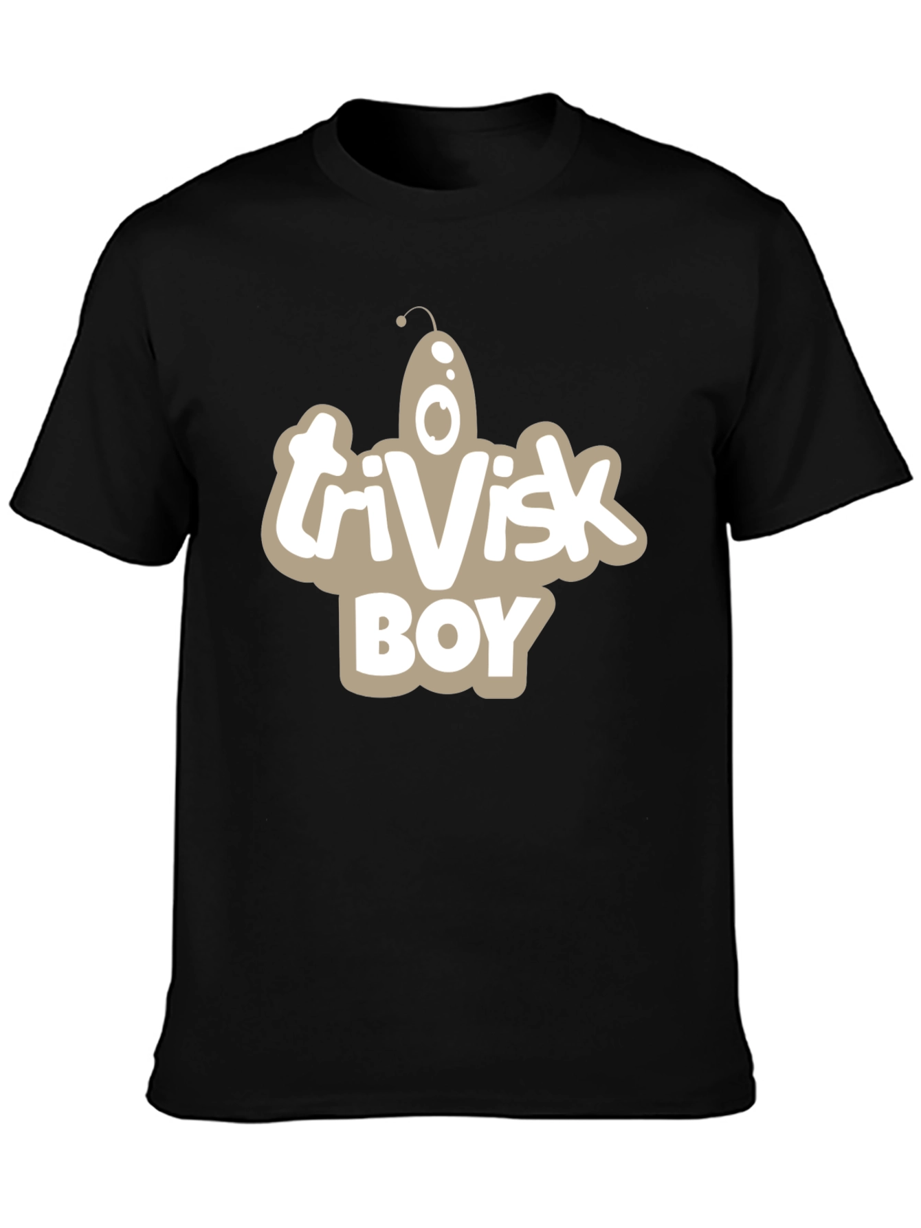 Trivisk Boy Graphic Tee - Funny Alien T-Shirt