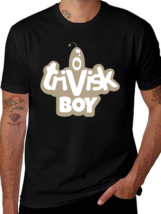 Trivisk Boy Graphic Tee - Funny Alien T-Shirt