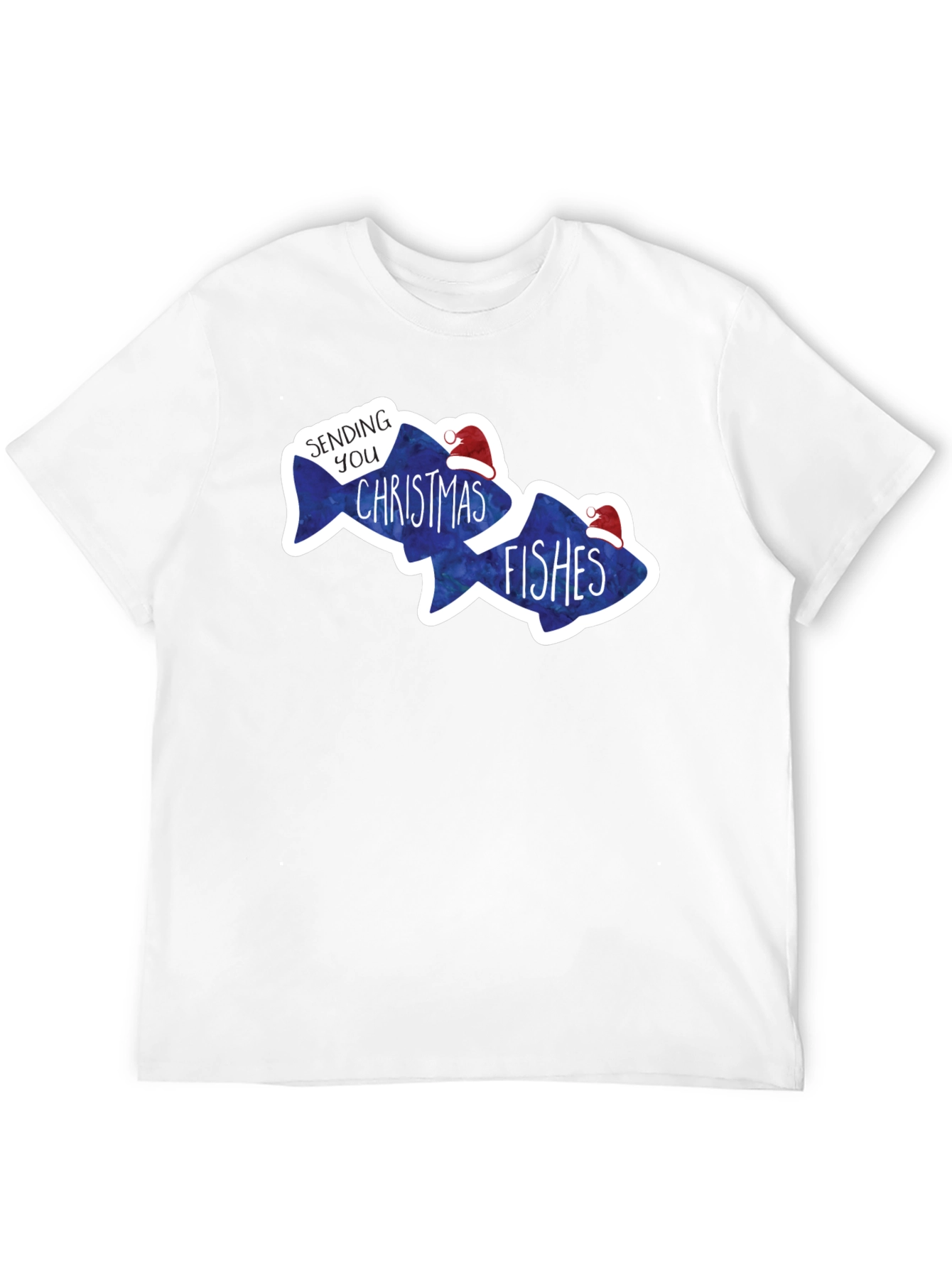 Sending You Christmas Fishes Graphic Tee