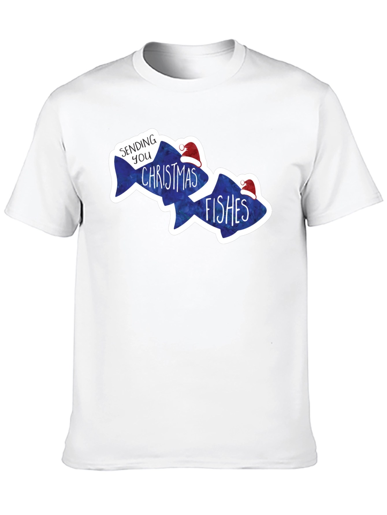 Sending You Christmas Fishes Graphic Tee