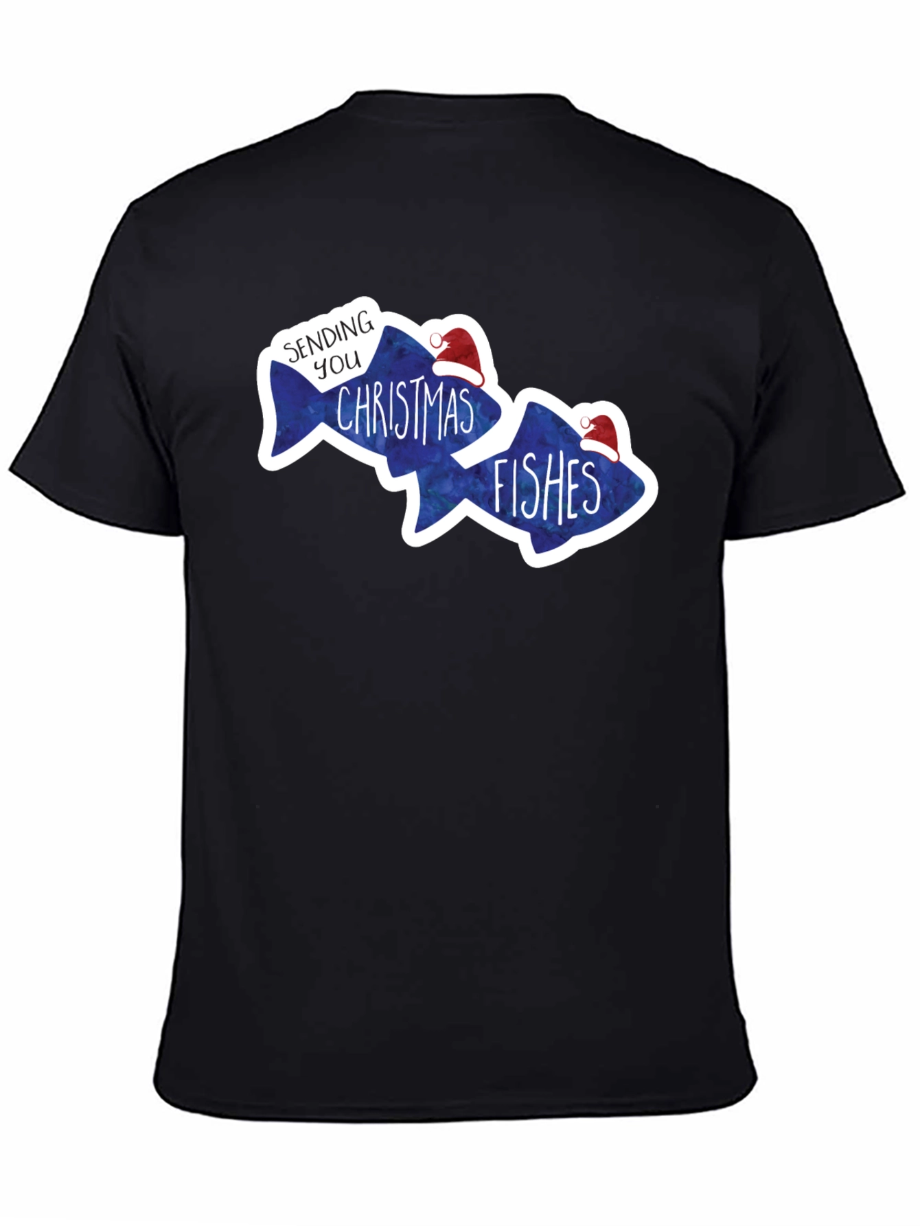 Sending You Christmas Fishes Graphic Tee