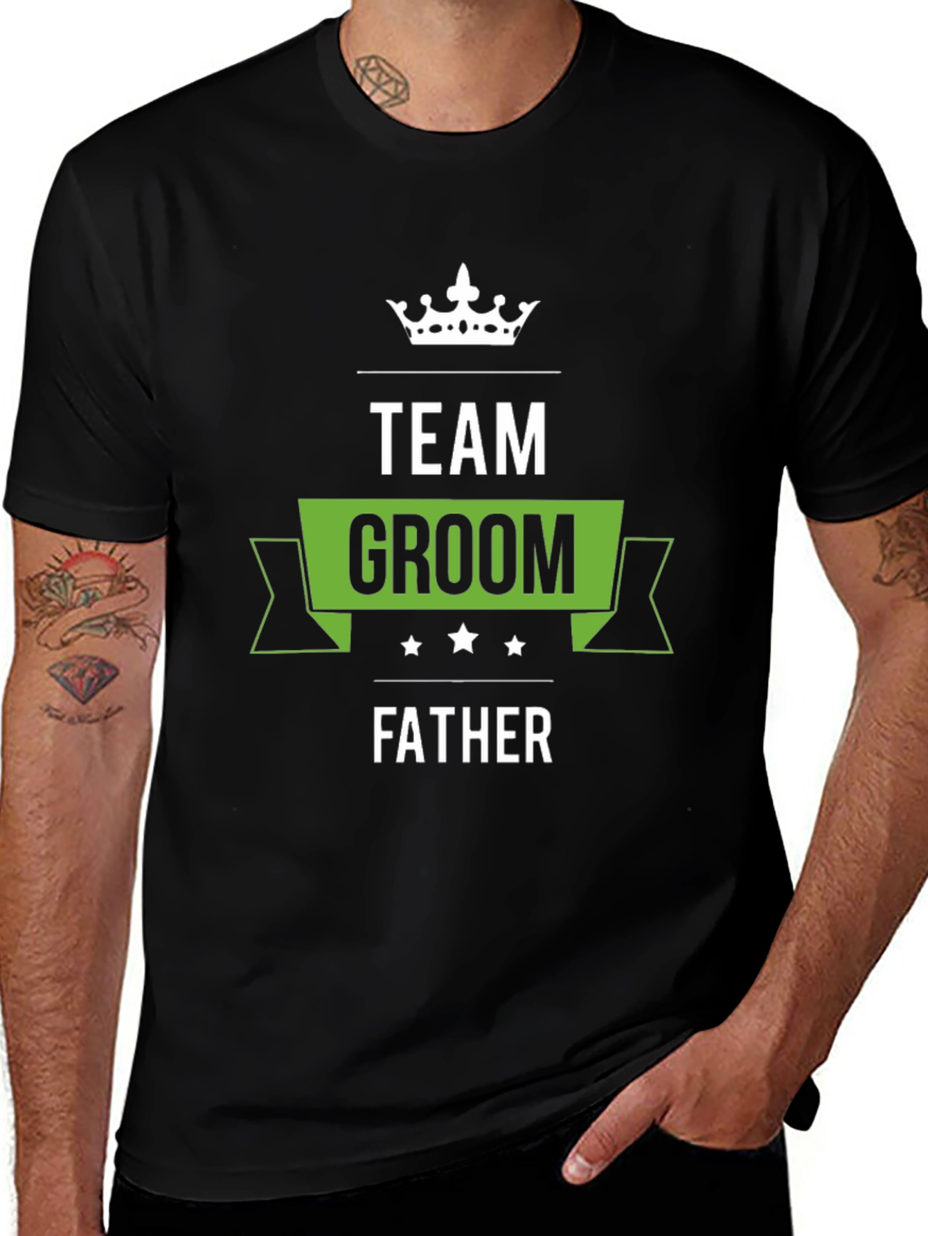 Team Groom Father T-Shirt - Wedding Celebration Tee