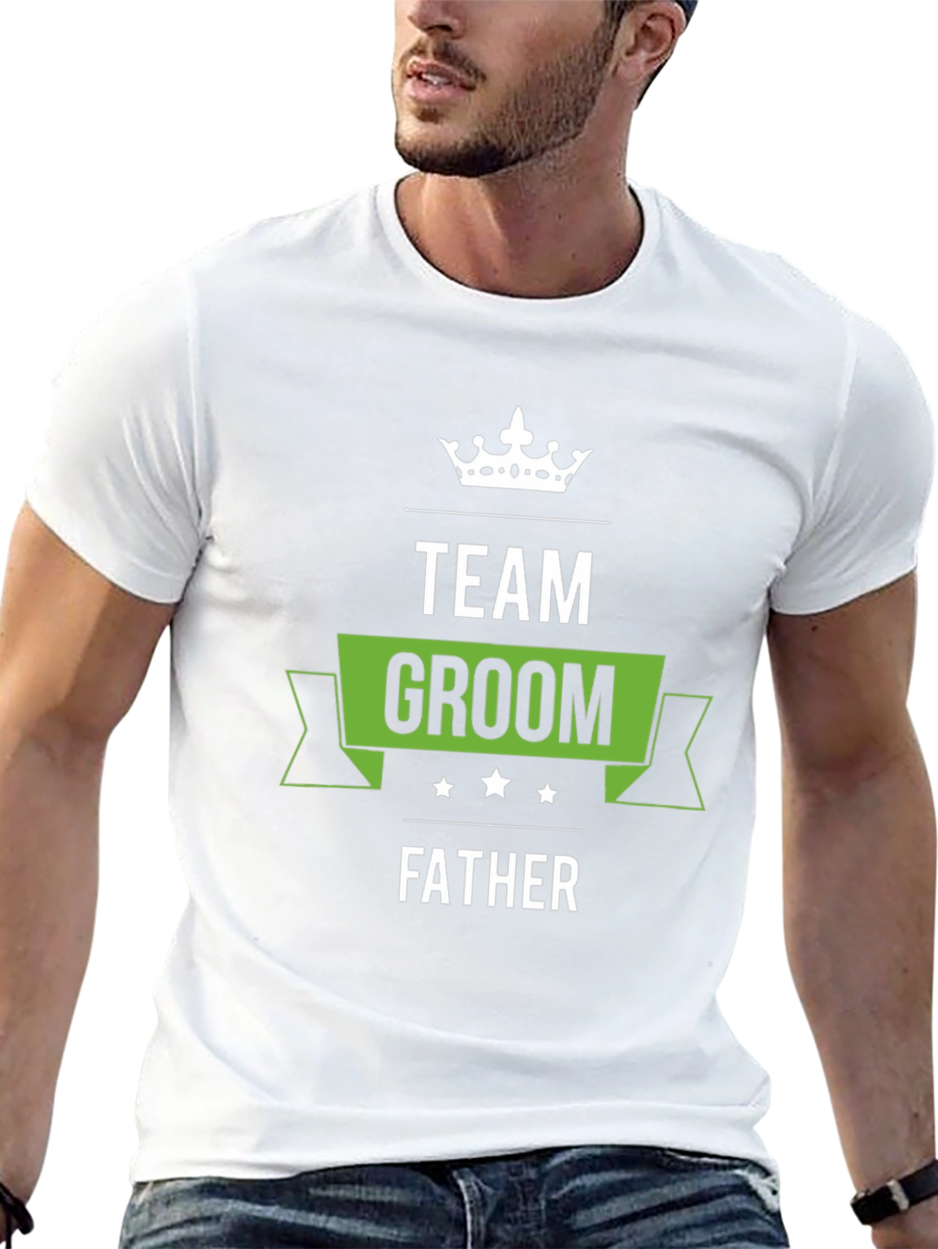 Team Groom Father T-Shirt - Wedding Celebration Tee
