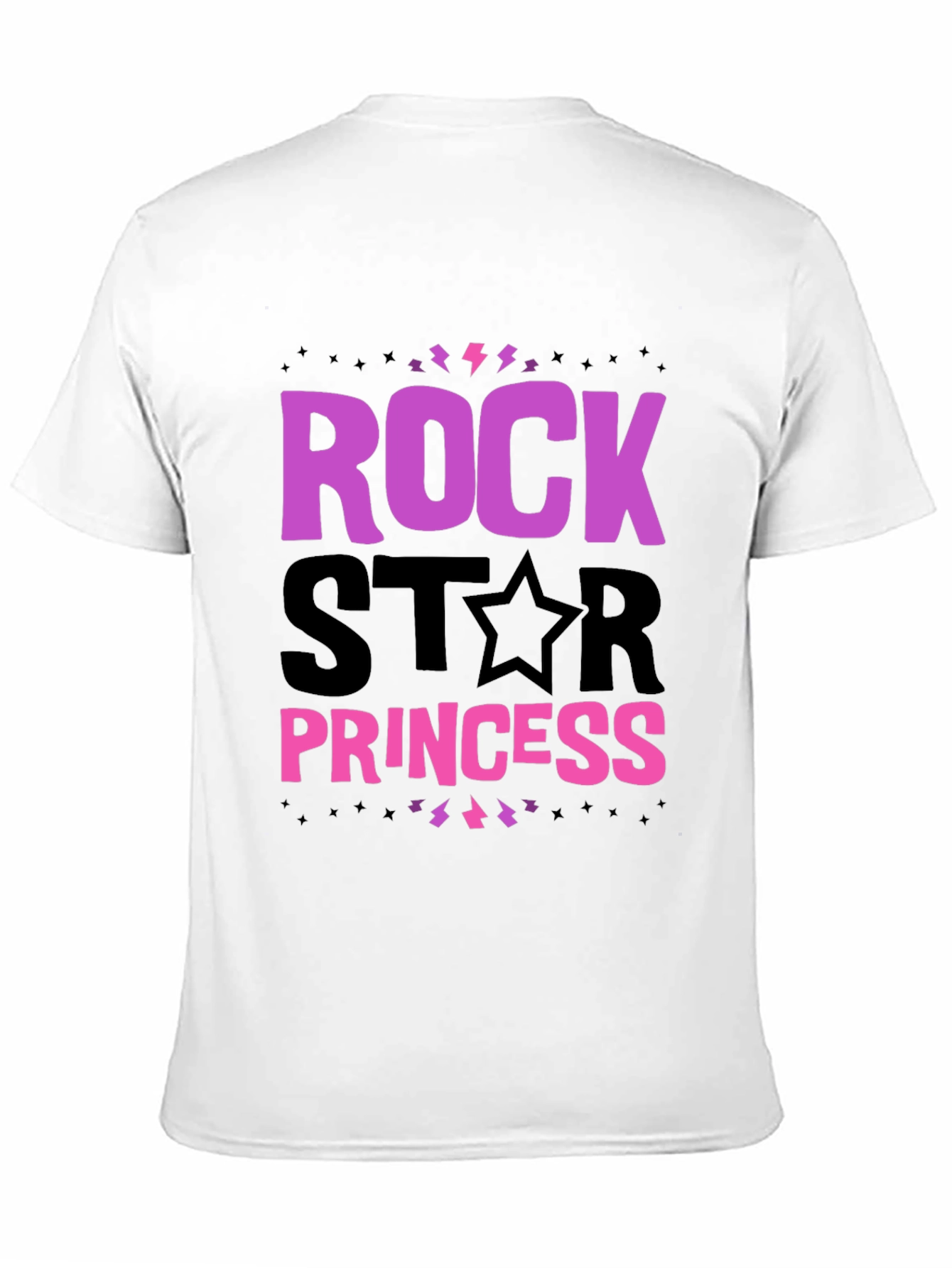 Rockstar Princess T-Shirt - Black Graphic Tee