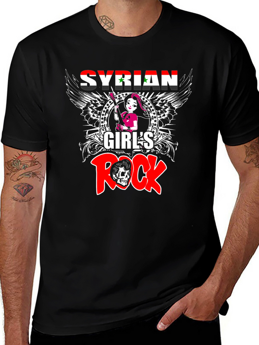 Syrian Girls Rock T-Shirt - Graphic Tee