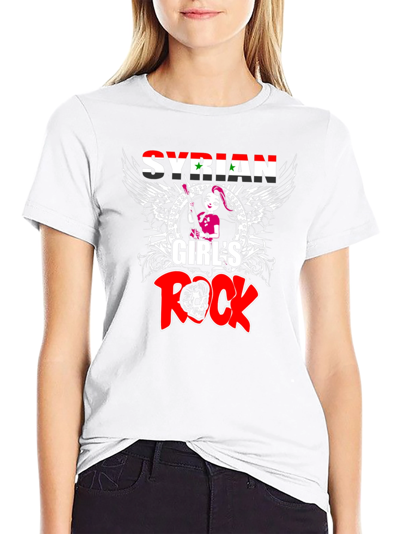 Syrian Girls Rock T-Shirt - Graphic Tee