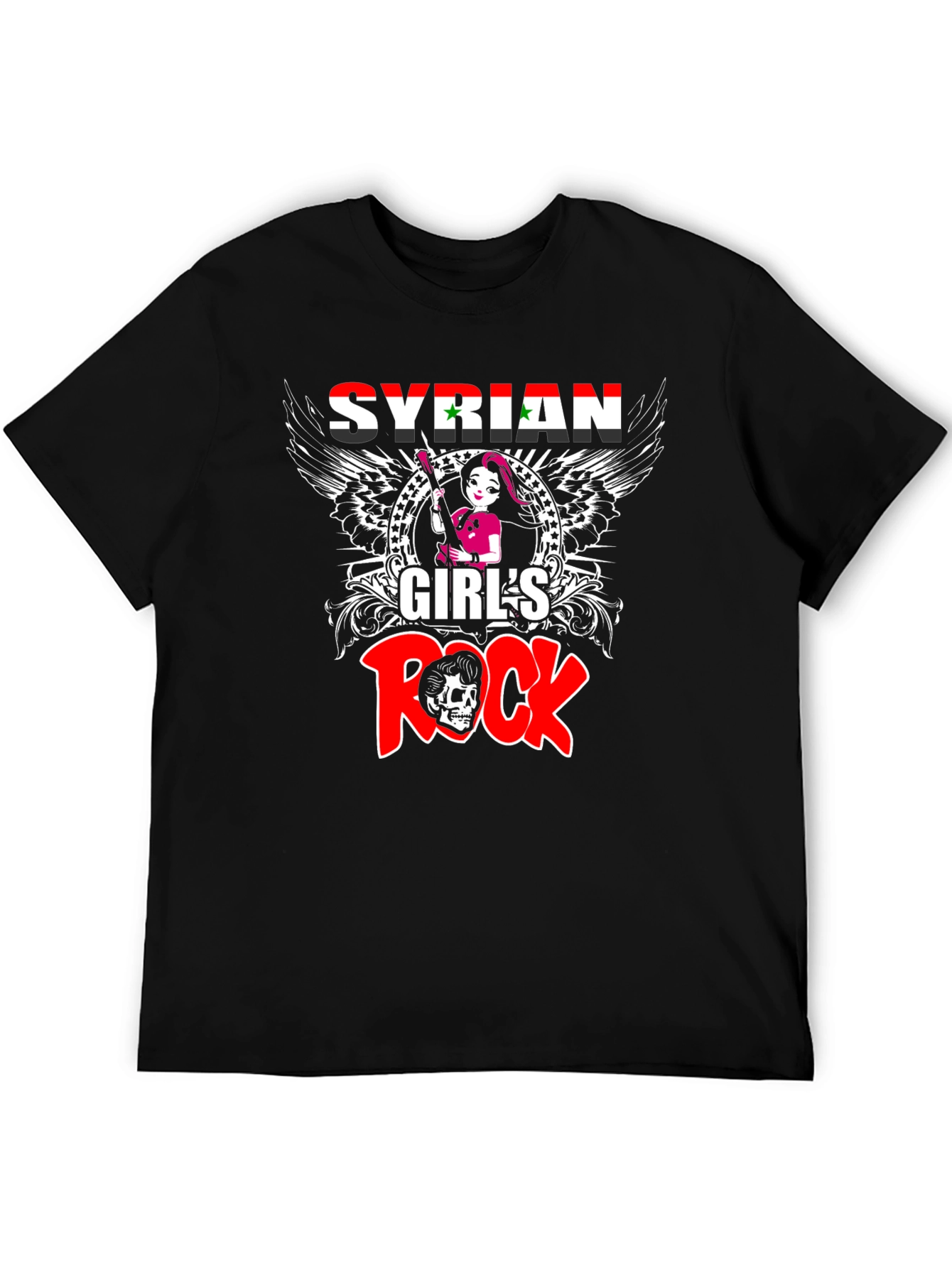 Syrian Girls Rock T-Shirt - Graphic Tee