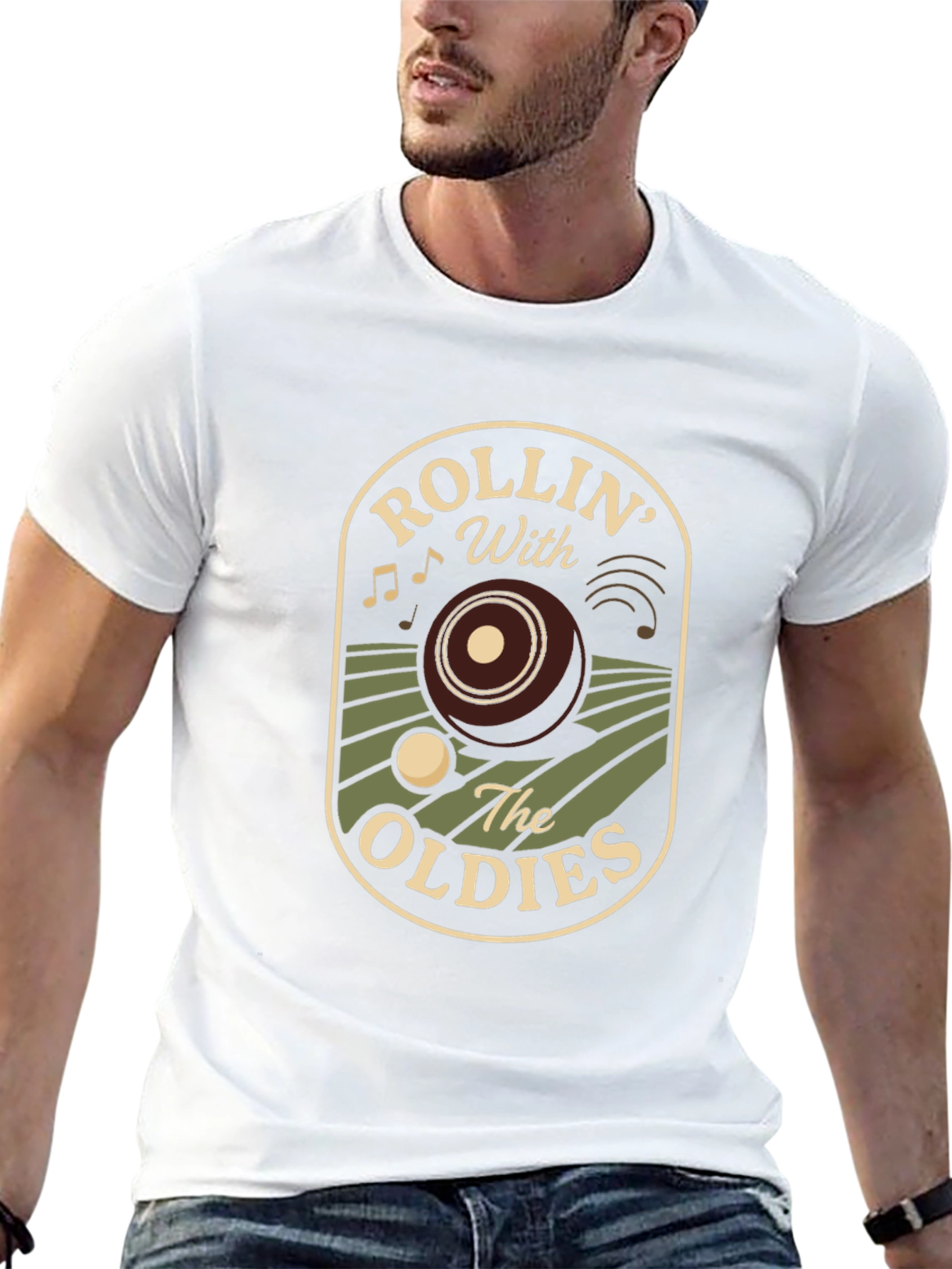 Rollin With The Oldies Graphic Tee
