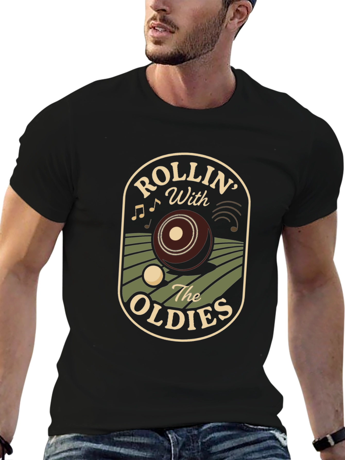 Rollin With The Oldies Graphic Tee
