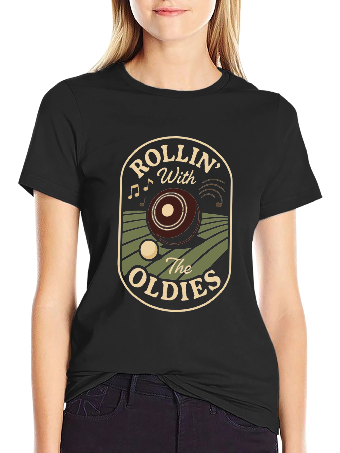 Rollin With The Oldies Graphic Tee