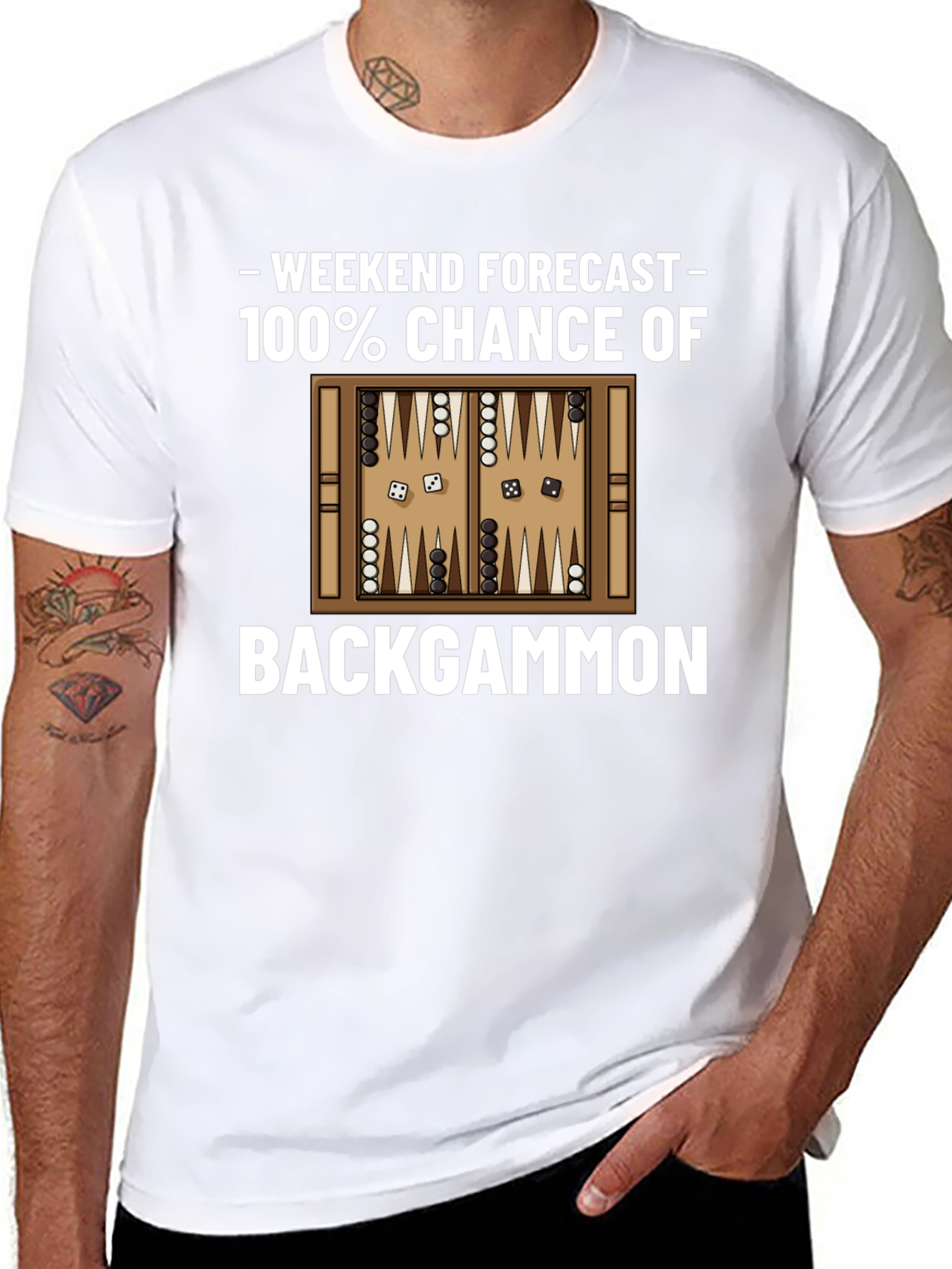 Weekend Backgammon T-Shirt