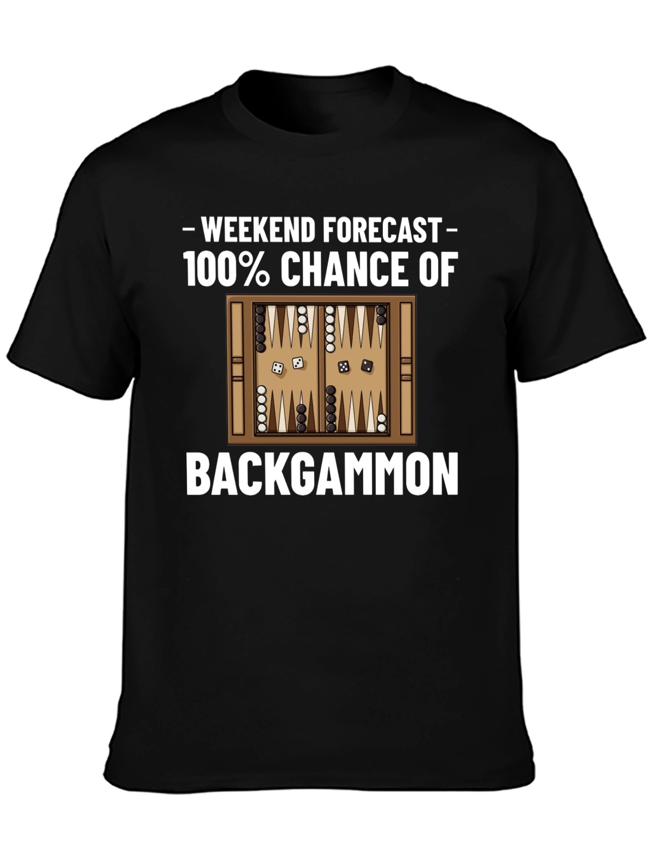 Weekend Backgammon T-Shirt