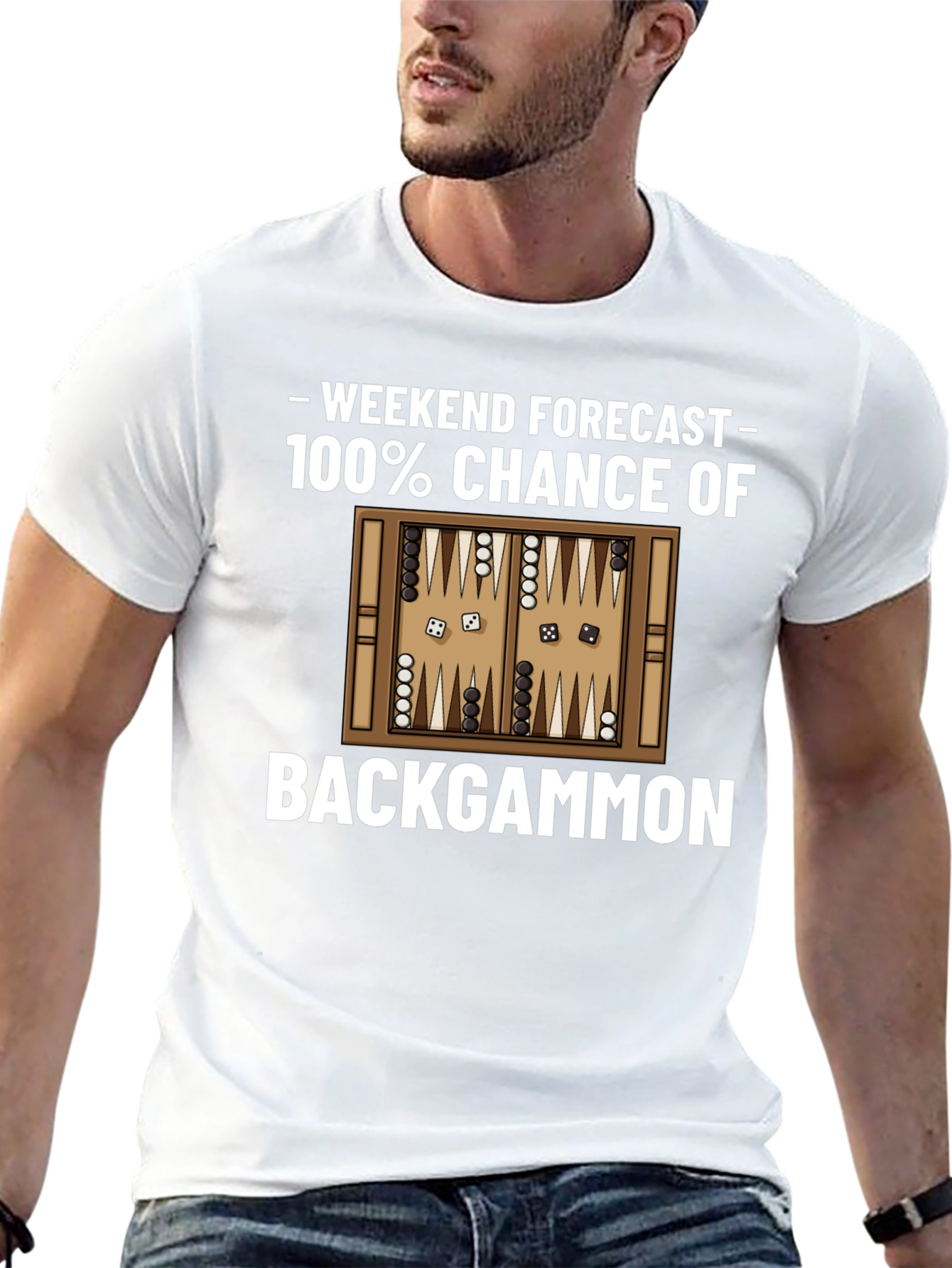 Weekend Backgammon T-Shirt