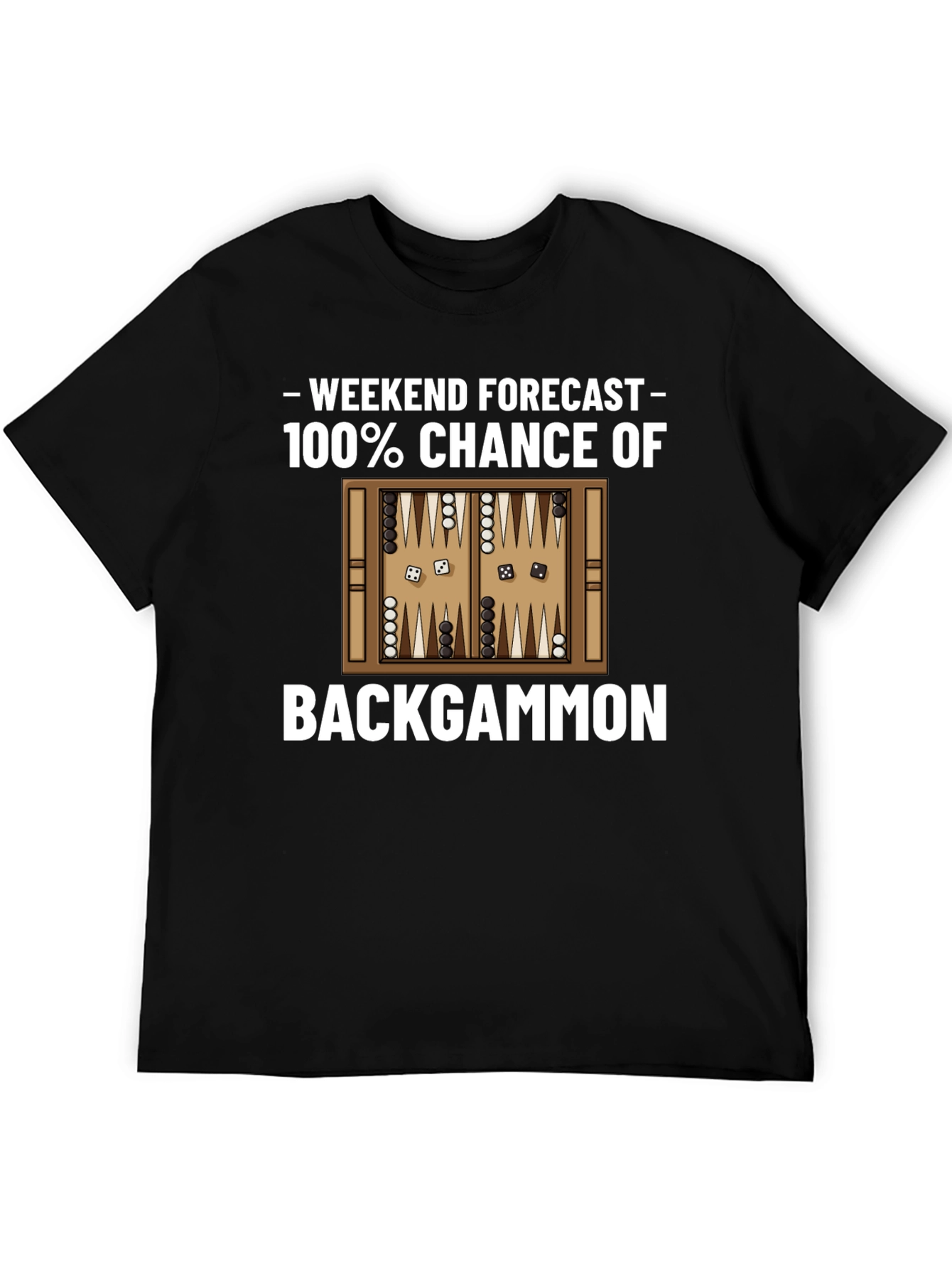 Weekend Backgammon T-Shirt