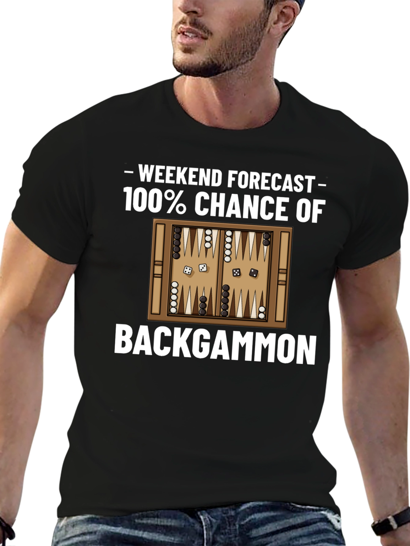 Weekend Backgammon T-Shirt