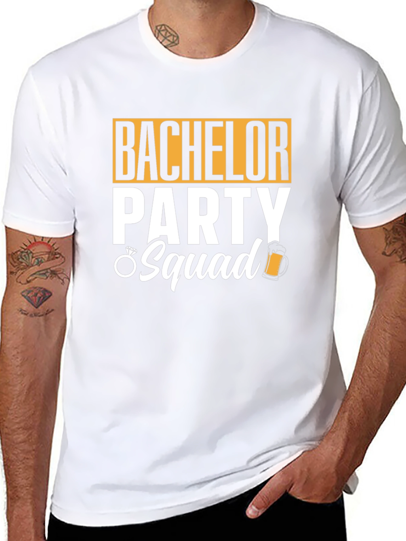 Bachelor Party Squad T-Shirt - Celebrate in Style!
