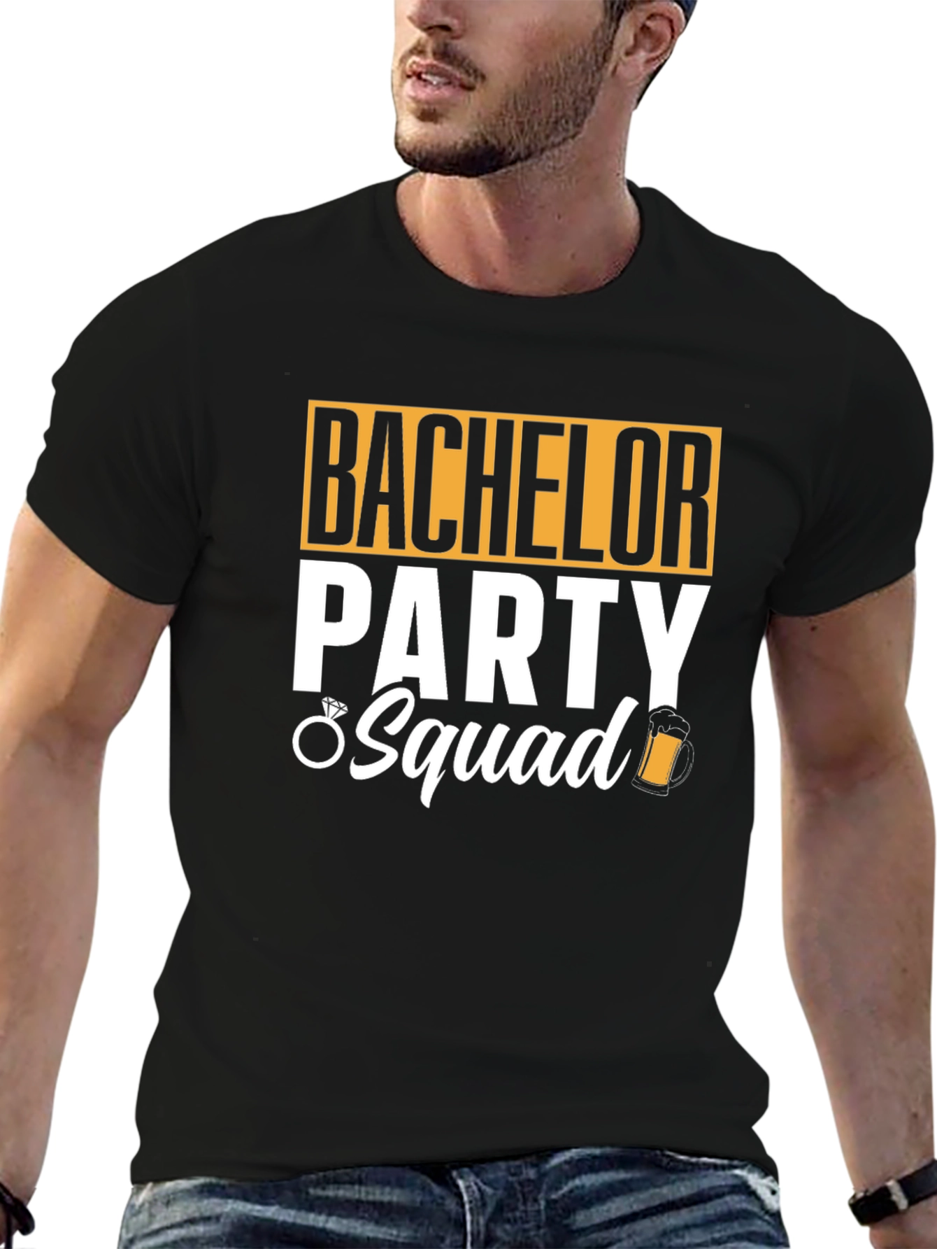 Bachelor Party Squad T-Shirt - Celebrate in Style!