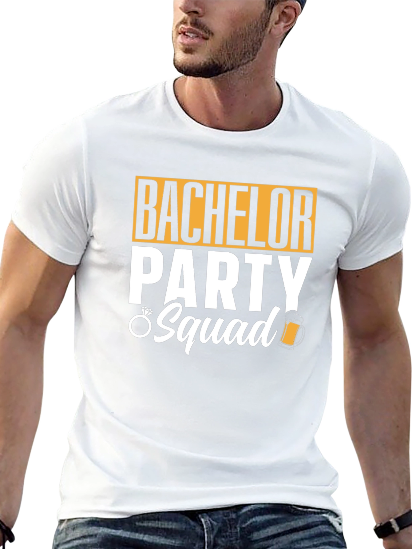 Bachelor Party Squad T-Shirt - Celebrate in Style!