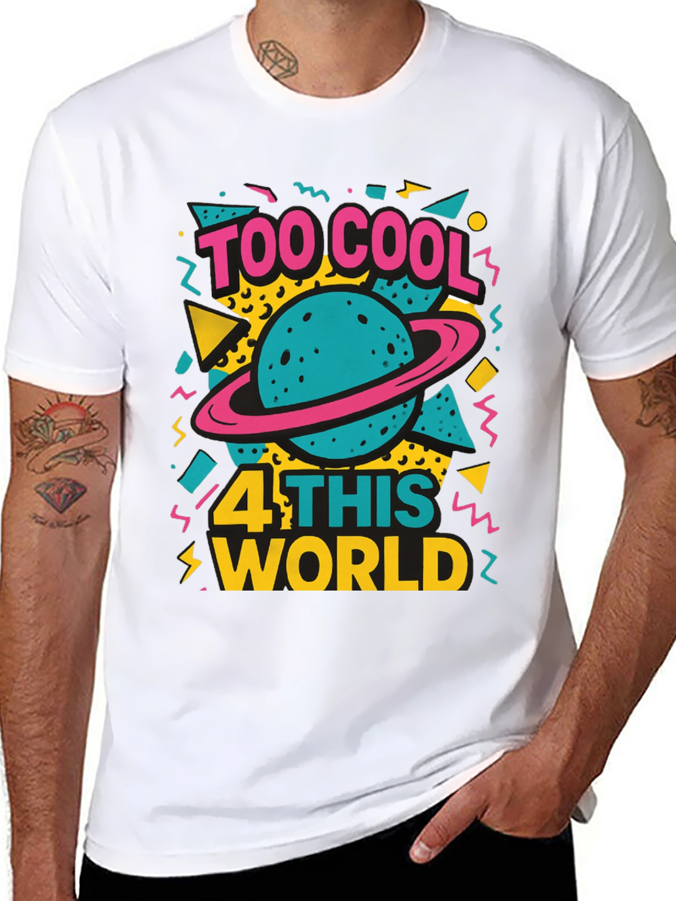 Too Cool for This World Graphic T-Shirt
