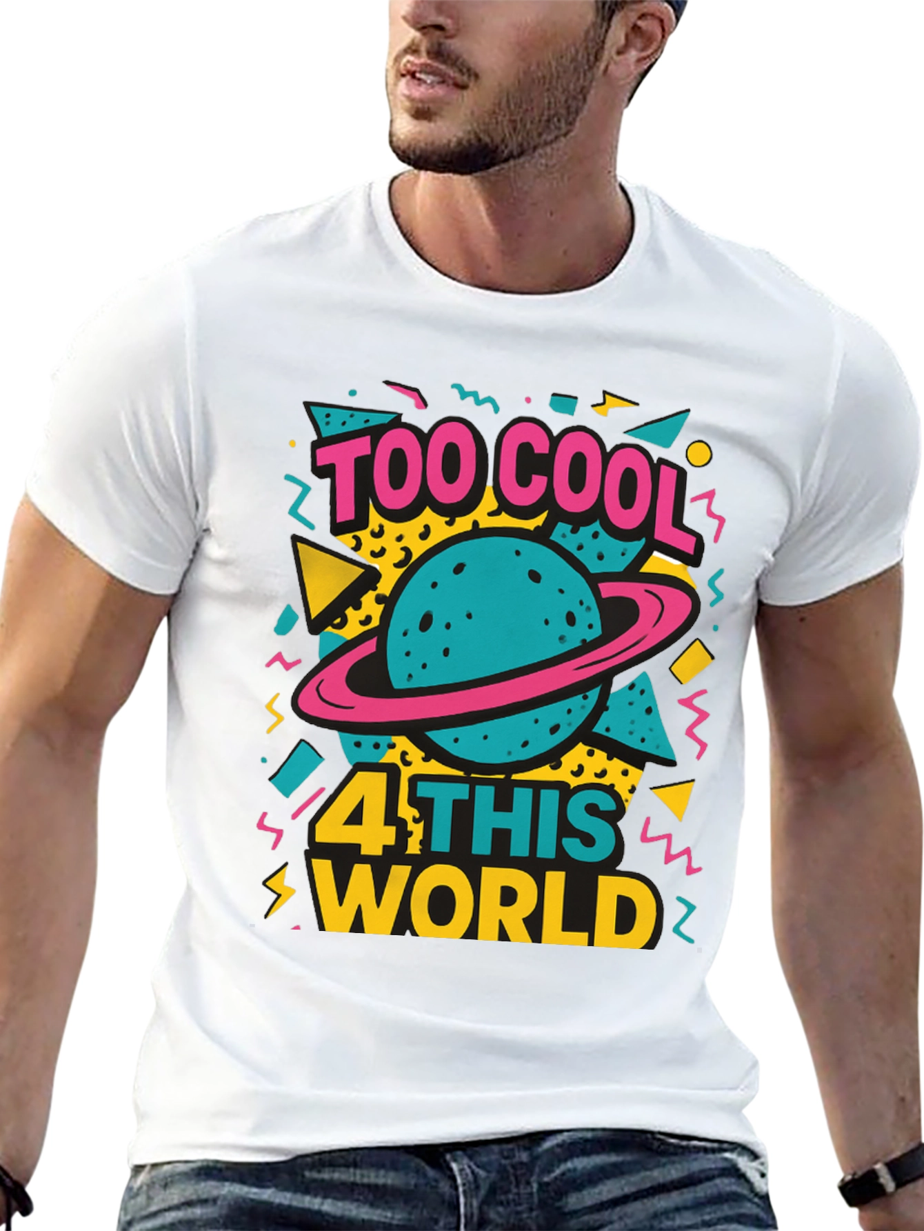Too Cool for This World Graphic T-Shirt