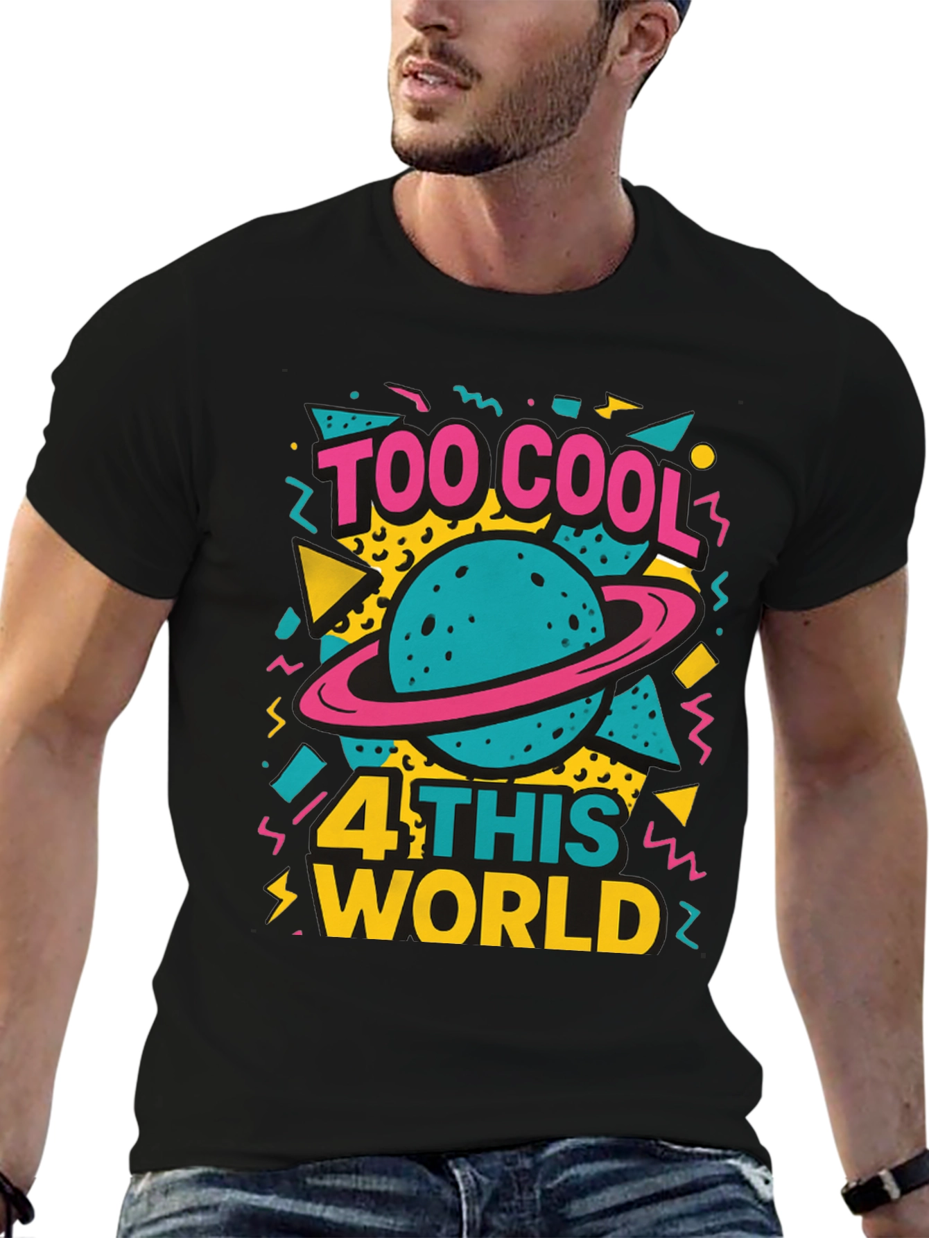 Too Cool for This World Graphic T-Shirt