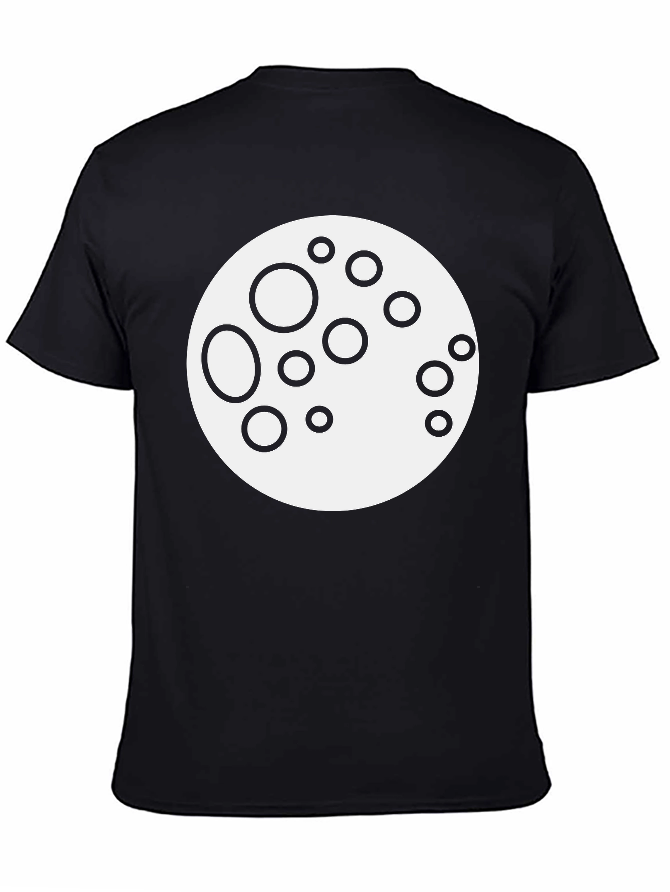 Abstract Graphic Print Crew Neck T-Shirt