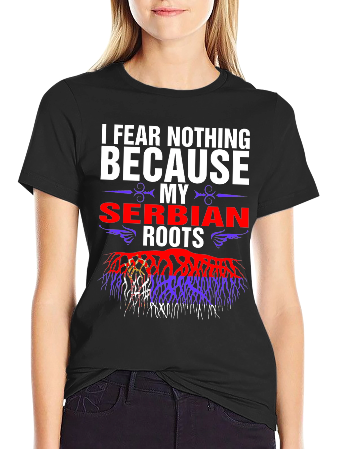 Serbian Roots Graphic Tee
