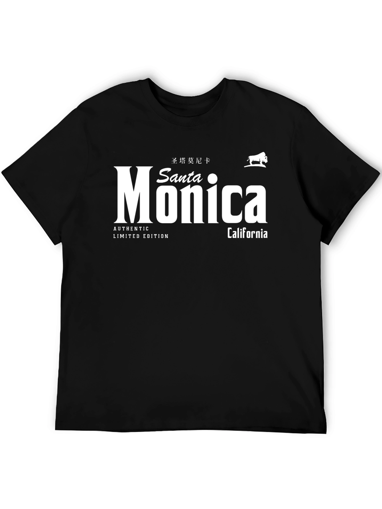 Santa Monica California Graphic T-Shirt
