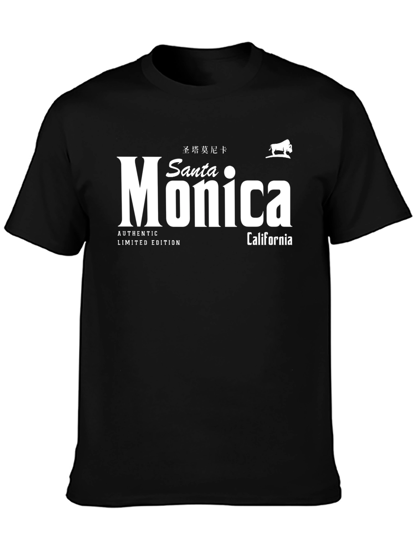 Santa Monica California Graphic T-Shirt