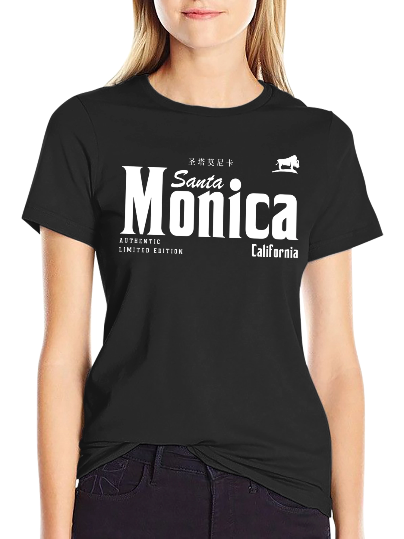 Santa Monica California Graphic T-Shirt