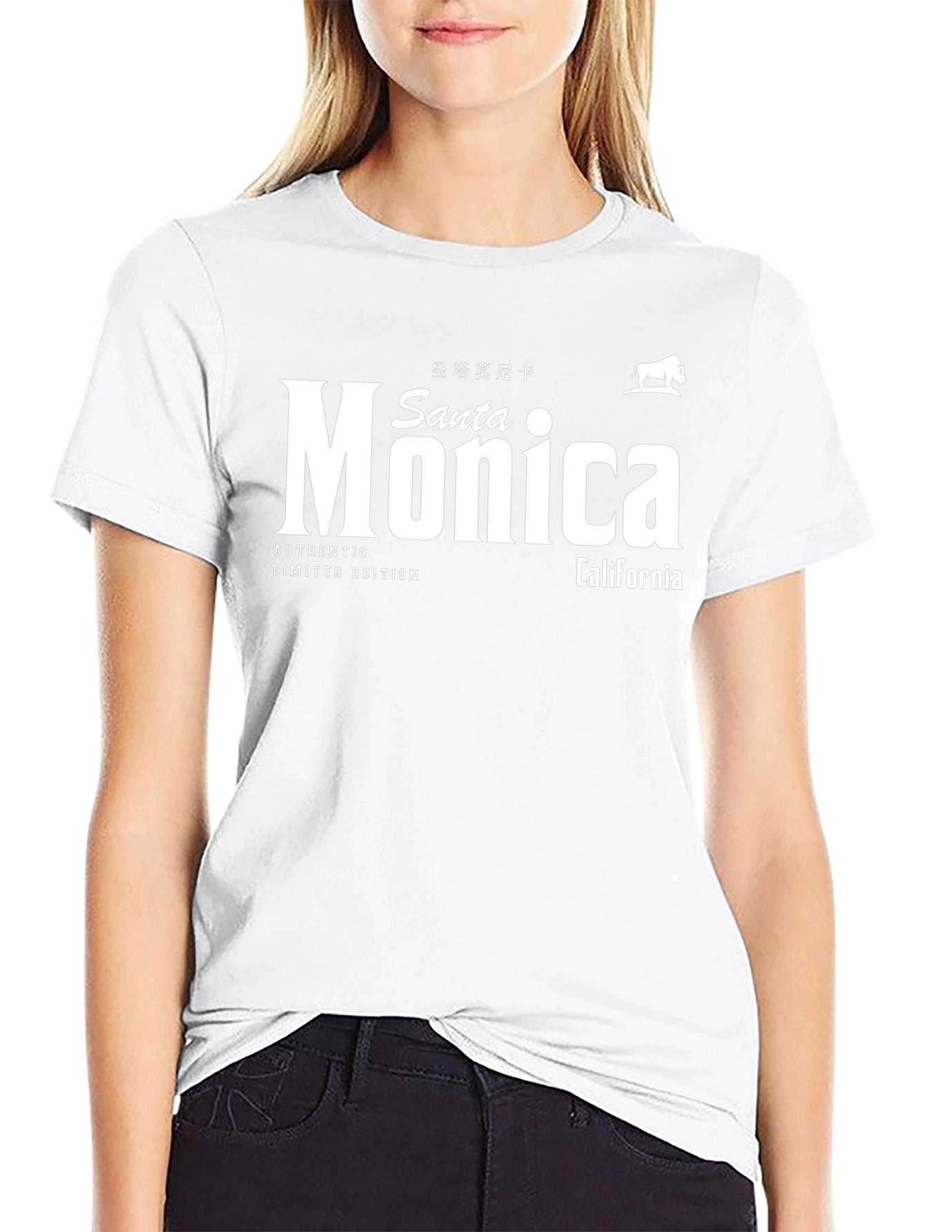 Santa Monica California Graphic T-Shirt