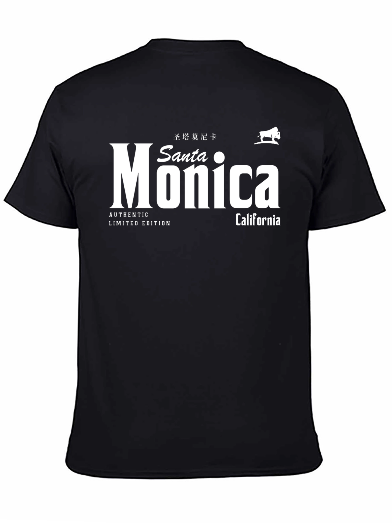 Santa Monica California Graphic T-Shirt