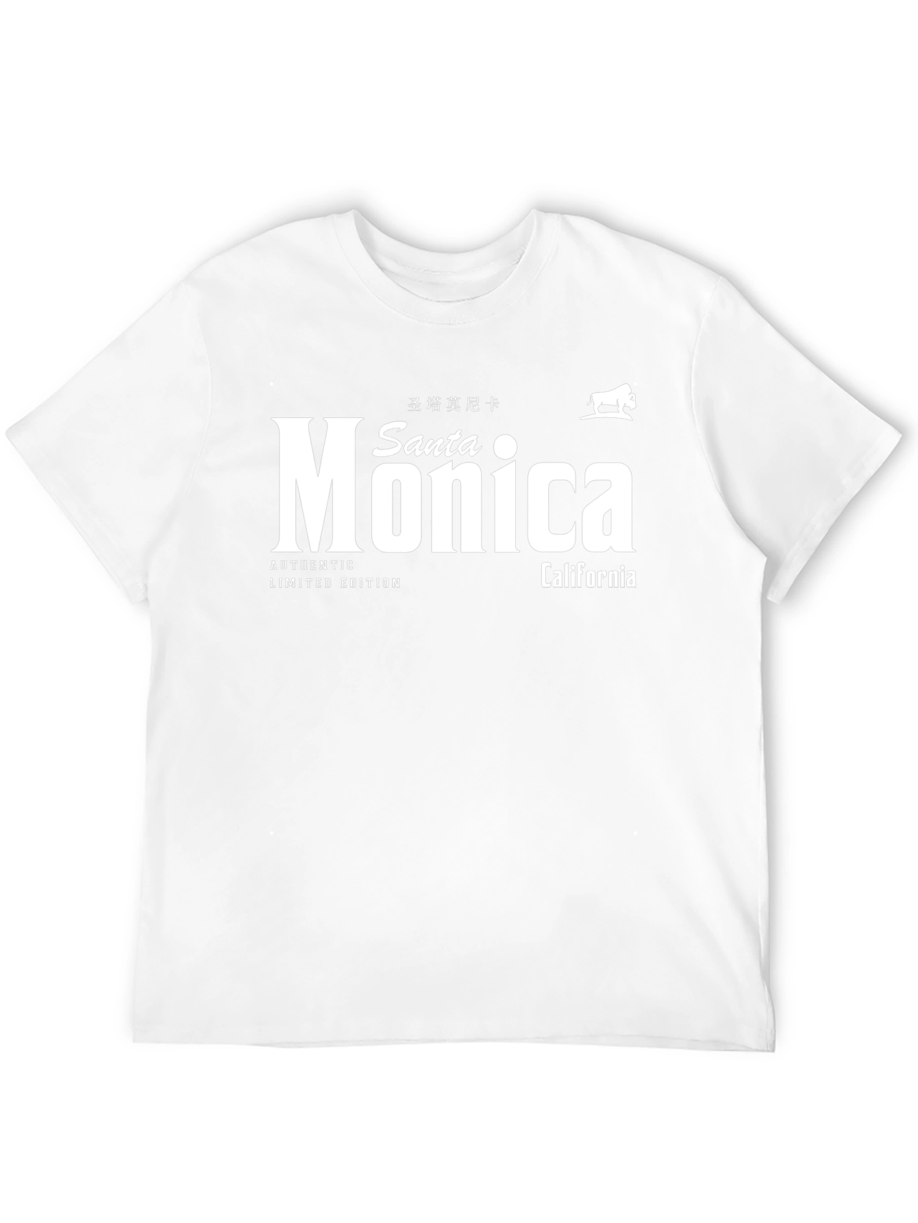 Santa Monica California Graphic T-Shirt