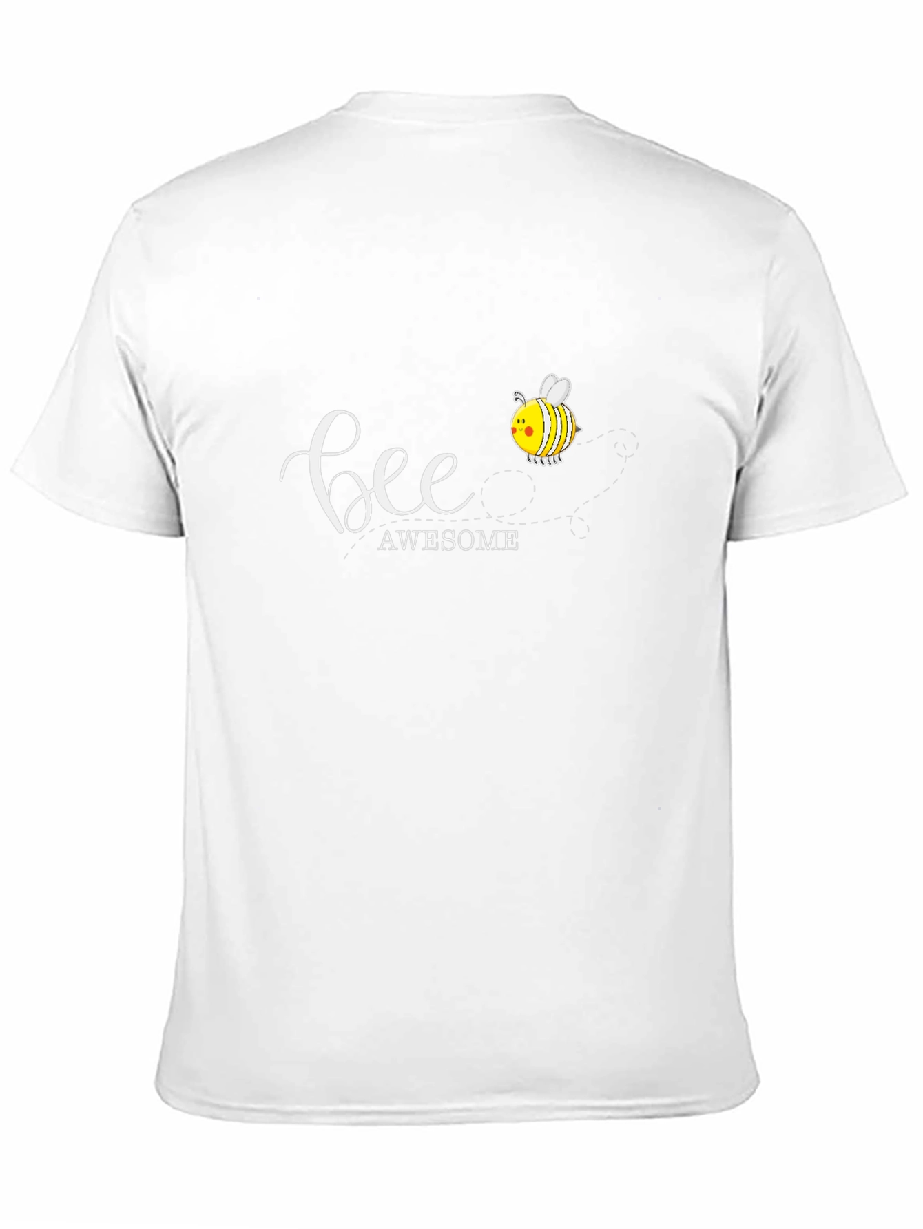 Bee Awesome Graphic T-Shirt - Black Cotton Tee