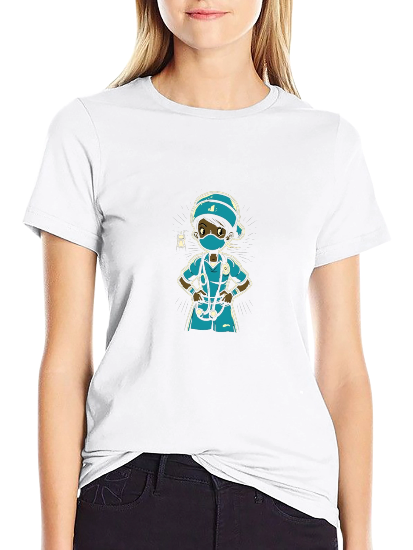 Cartoon Doctor T-Shirt