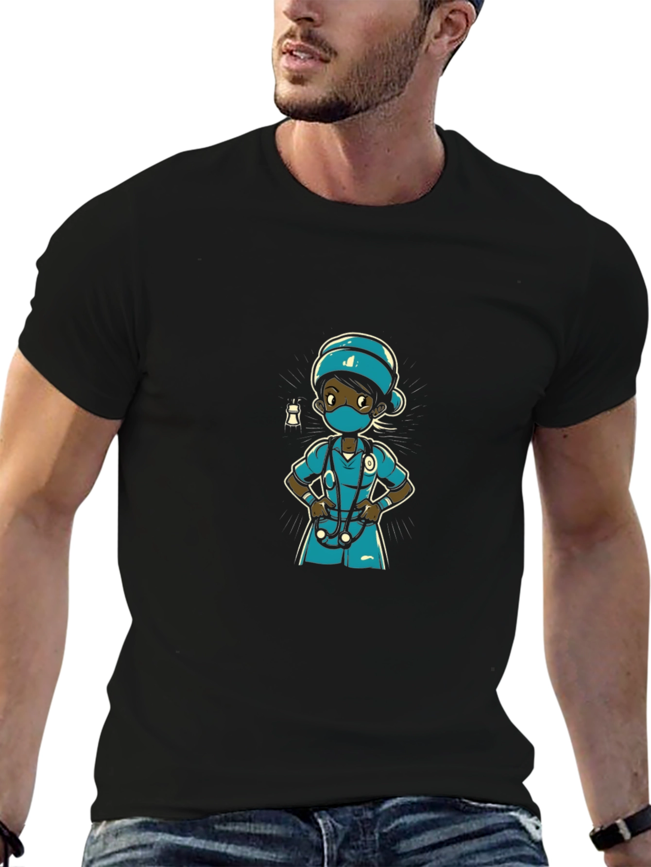 Cartoon Doctor T-Shirt
